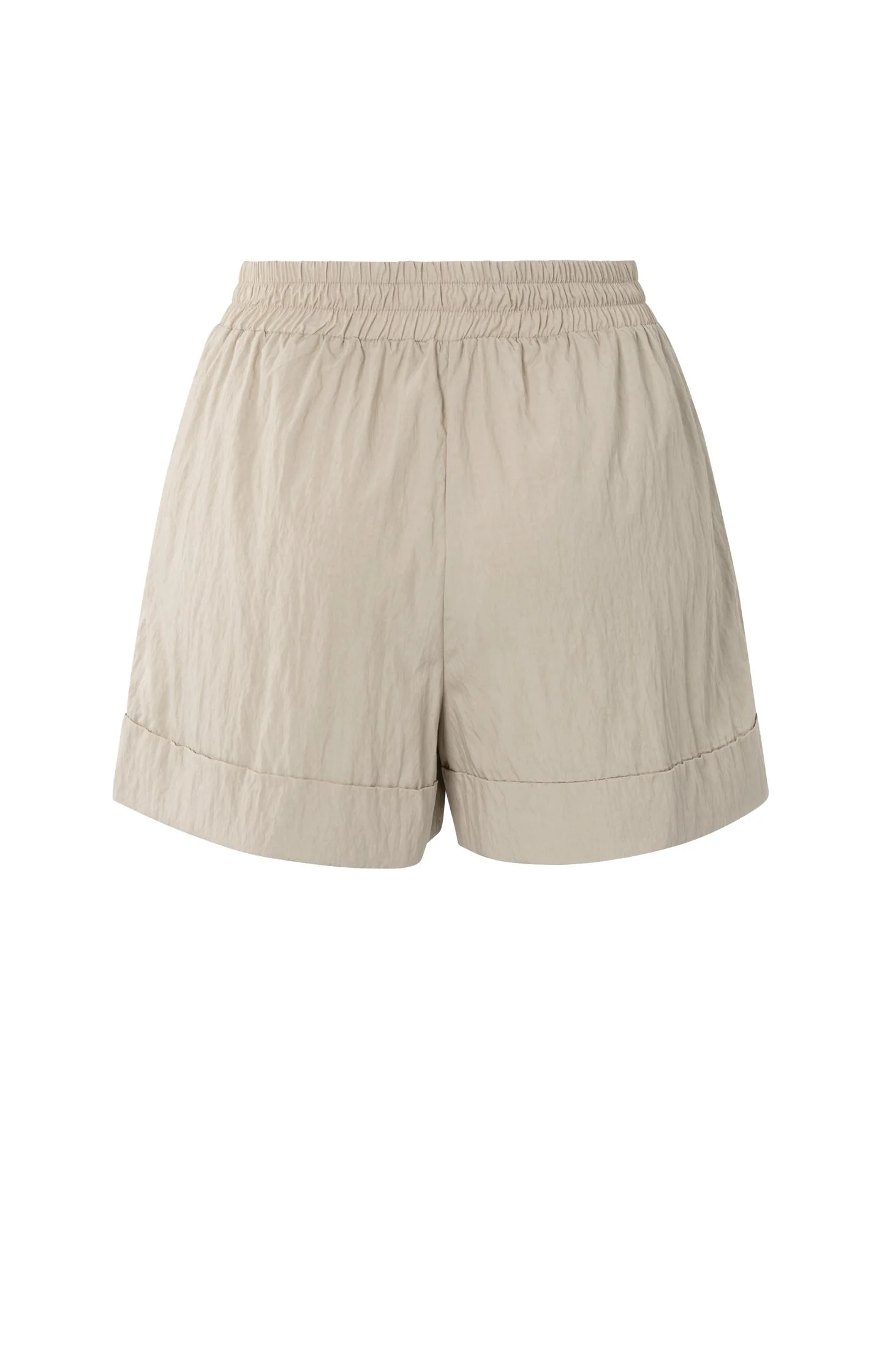 Airy shorts with turn-ups and elastic waistband - Image 8