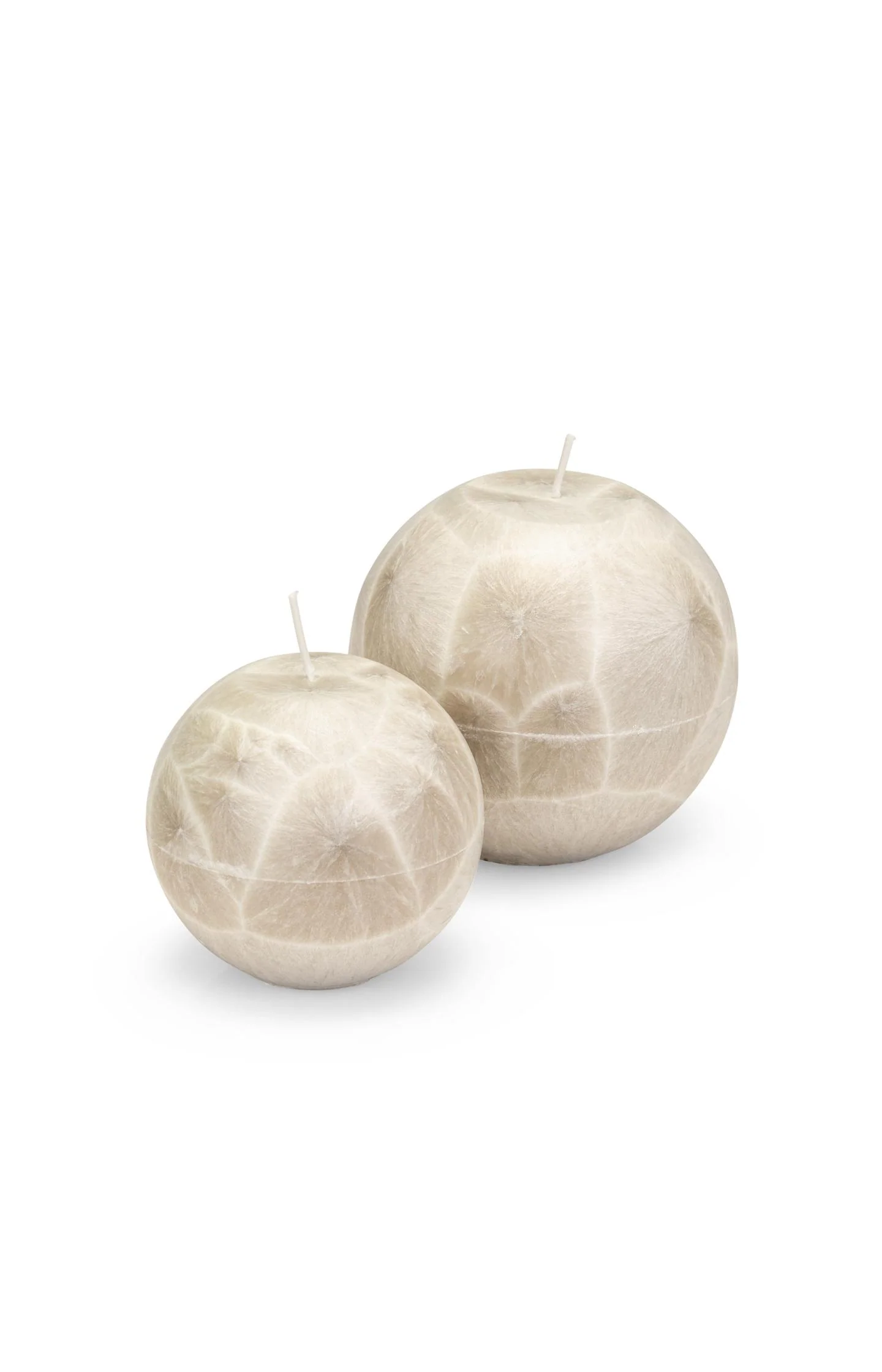 Ball candle with crystal look - large - Image 2