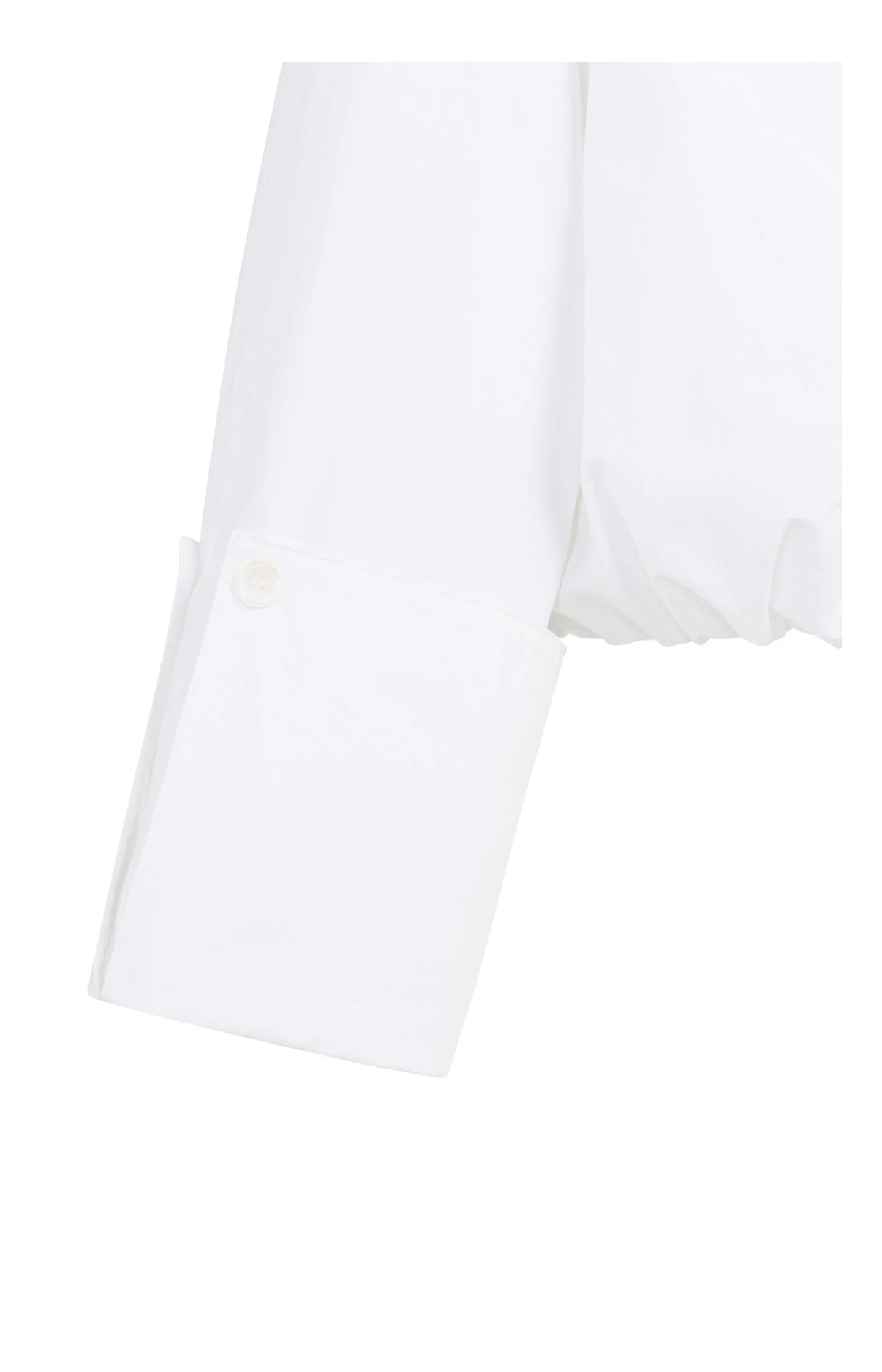 Balloon blouse with deep V-neck - Image 7
