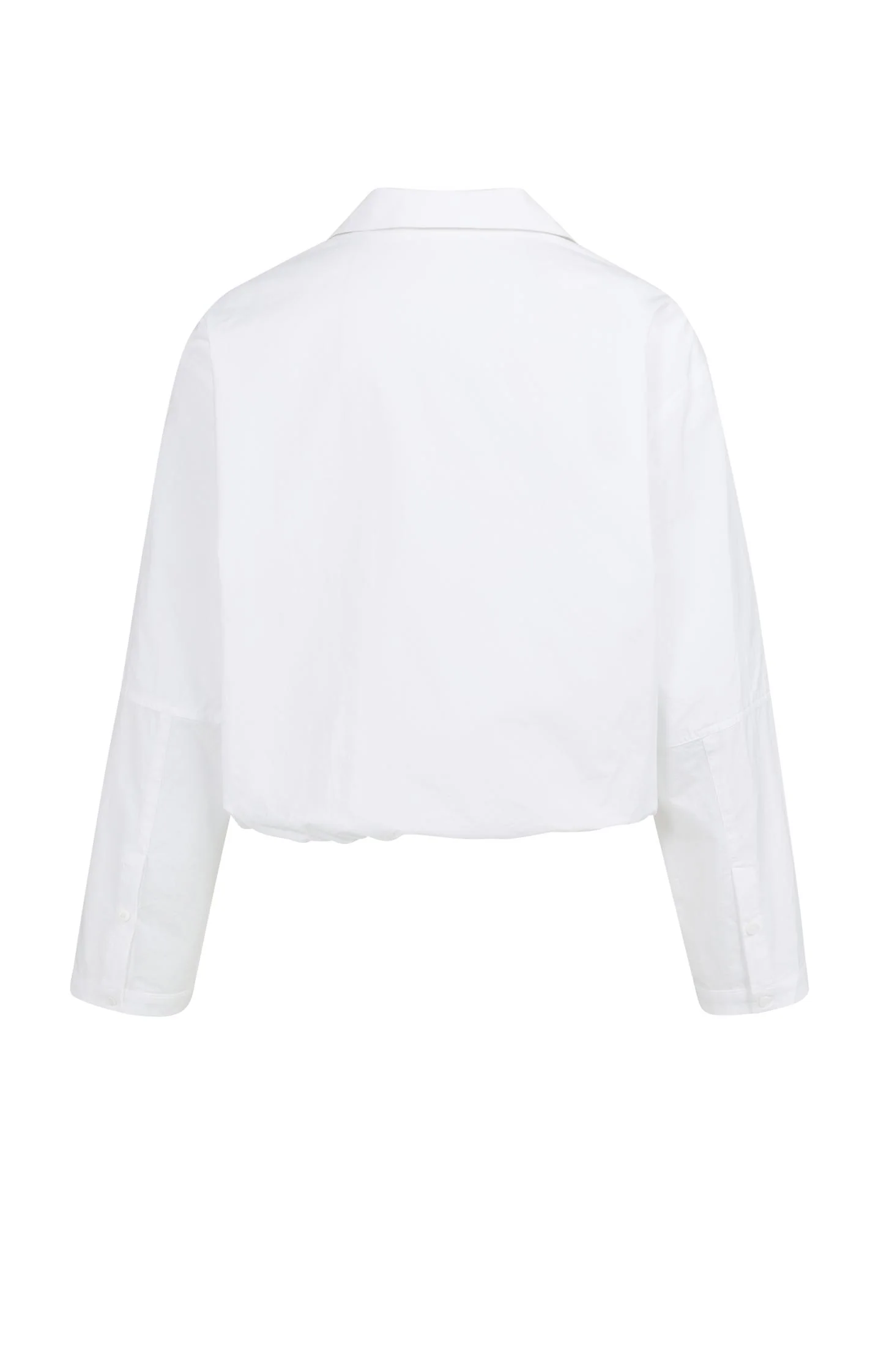 Balloon blouse with zipper and long sleeves - Image 7
