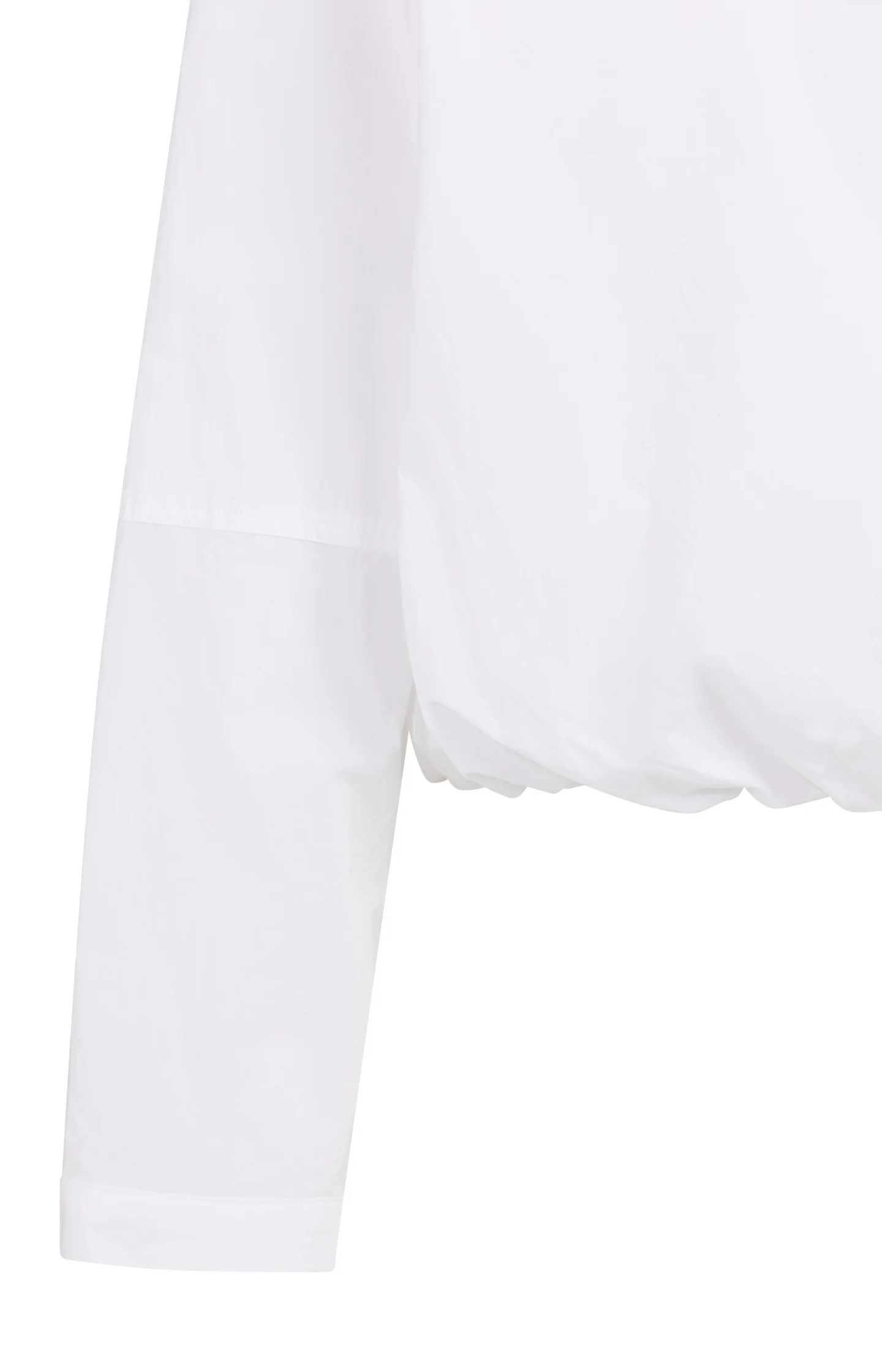Balloon blouse with zipper and long sleeves - Image 8