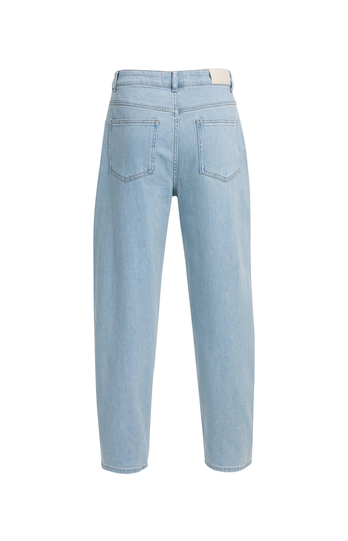 Barrel jeans in light washed denim - Image 9