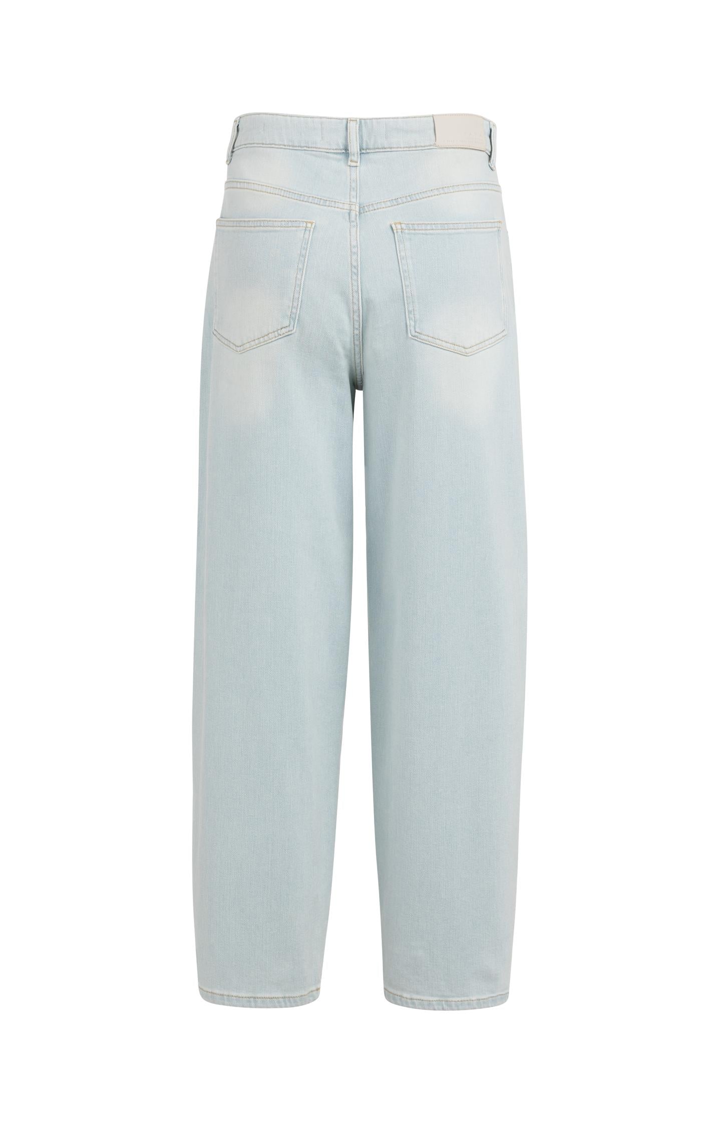 Barrel jeans in light washed denim - Image 8