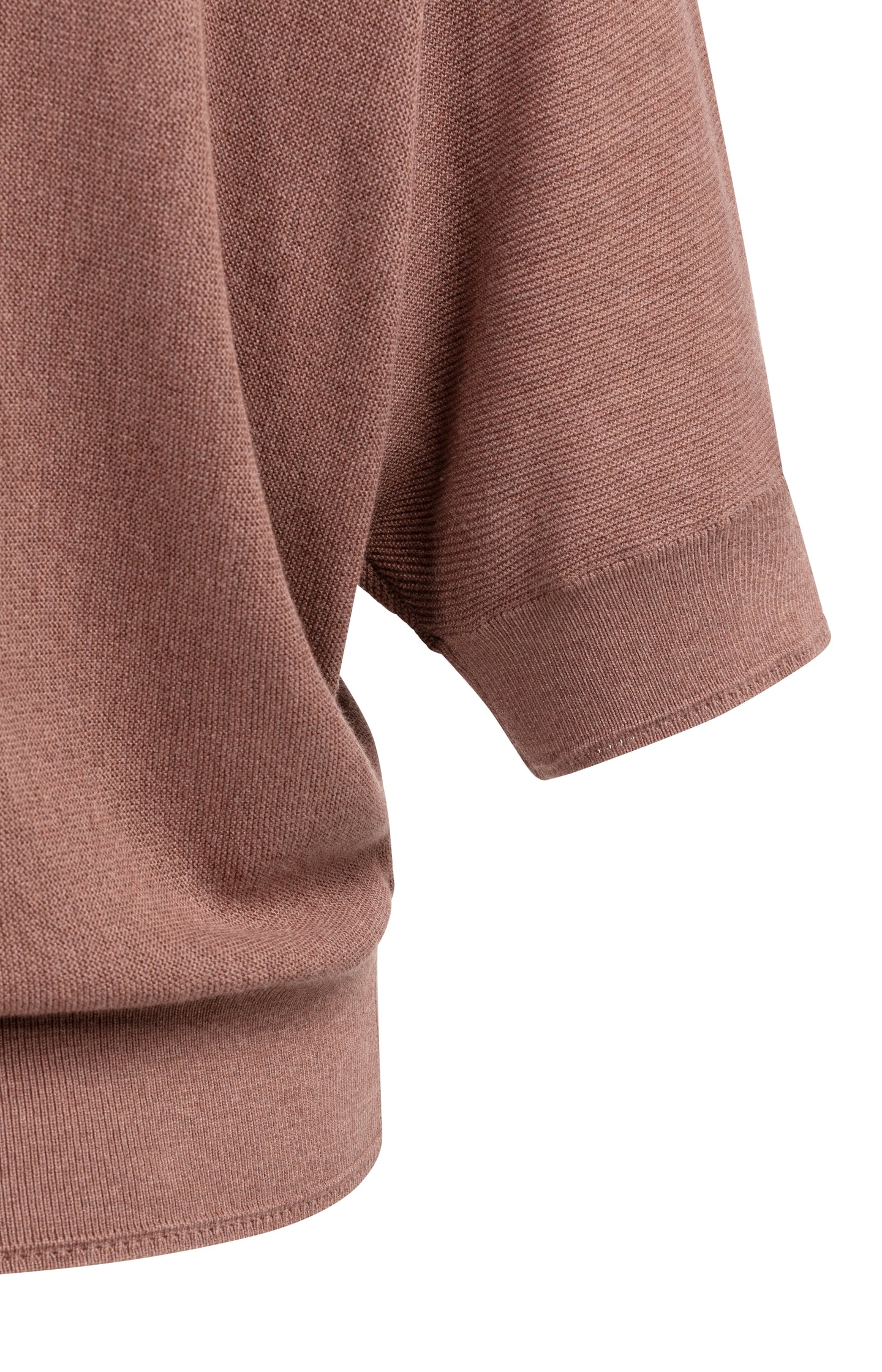 Batwing cardigan with short sleeves and button closure - Image 11