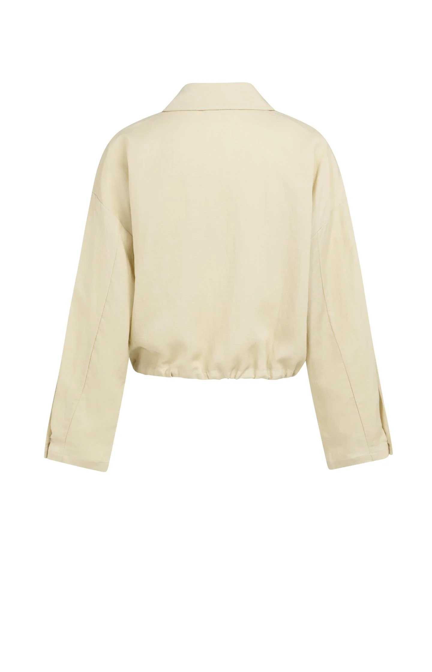Blouse jacket with drawstring and hidden buttons - Image 10