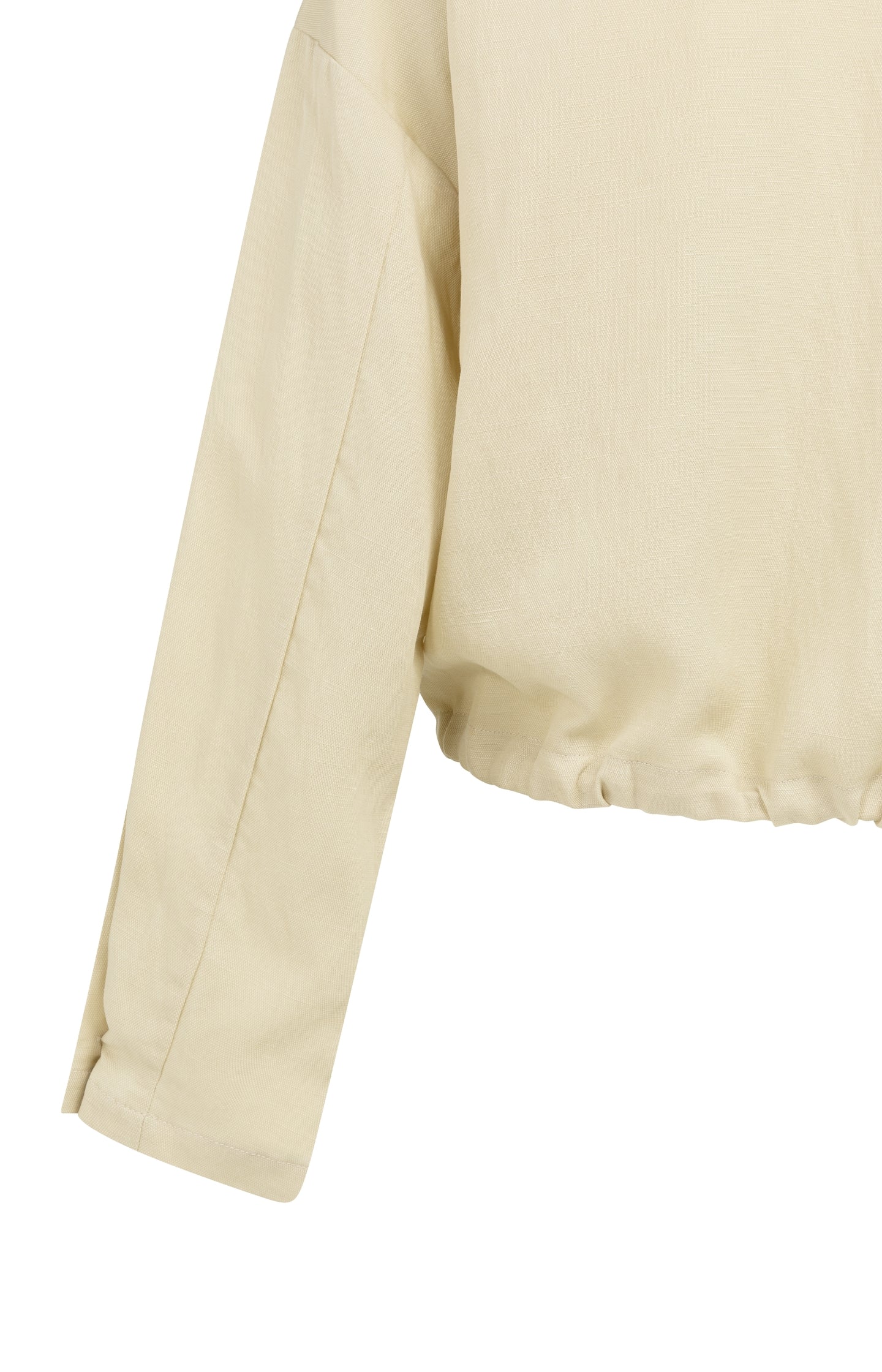 Blouse jacket with drawstring and hidden buttons - Image 11