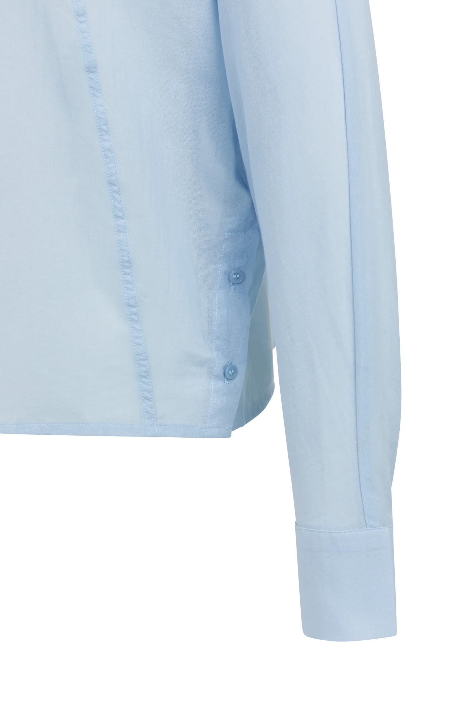 Blouse with angled seams and button details - Image 11