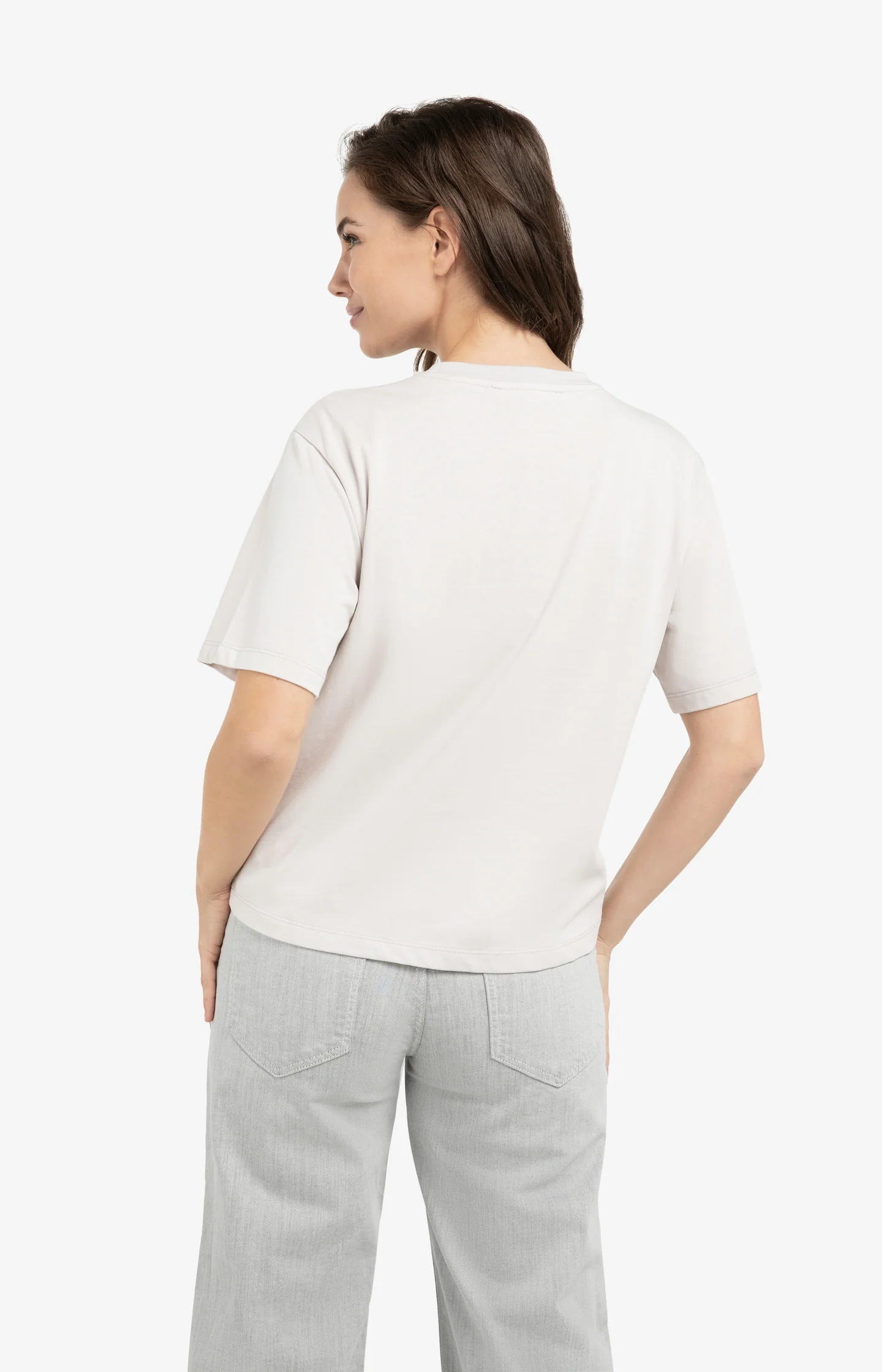 Boyfriend T-shirt in soft cotton - Image 3