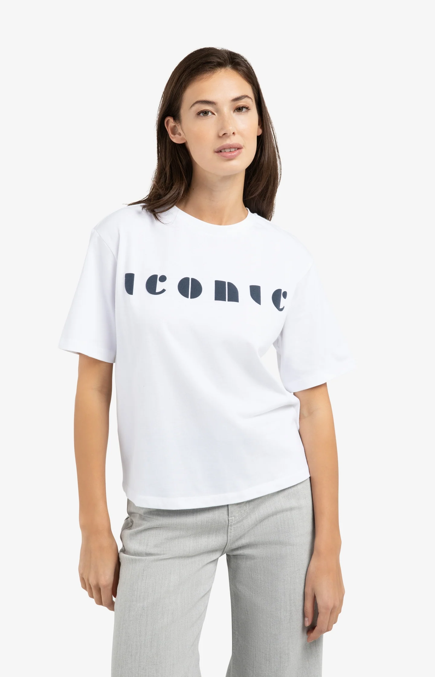 Boyfriend T-shirt with artwork print - Image 4