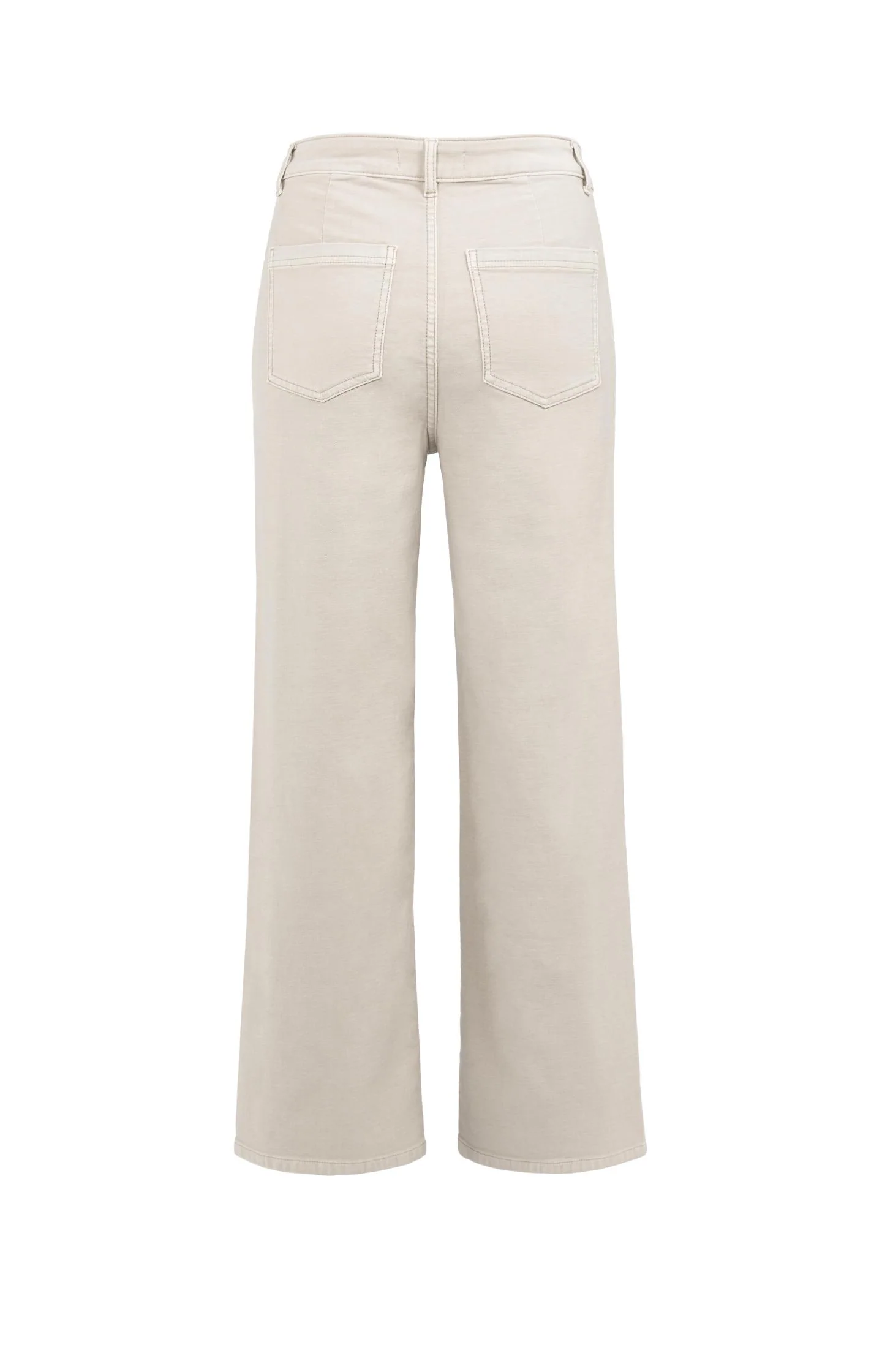 Cargo trousers with straight legs and patch pockets (L30) - Image 2