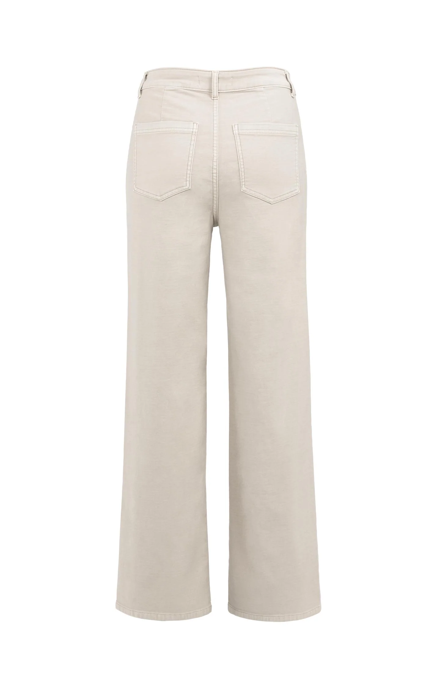 Cargo trousers with straight legs and patch pockets (L34) - Image 2
