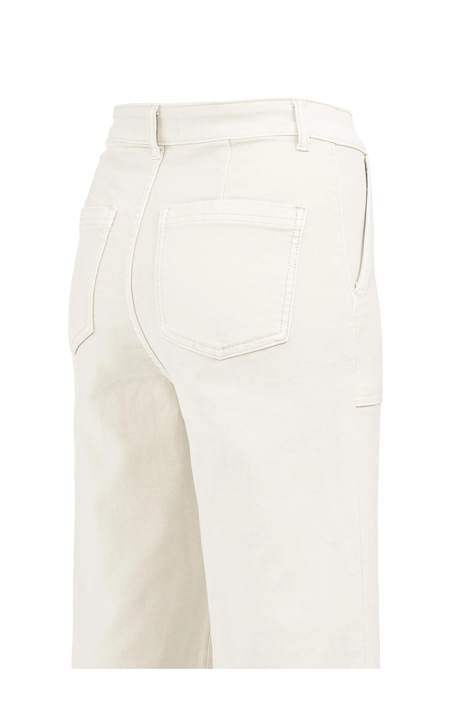 Cargo trousers with straight legs and patch pockets (L34) - Image 3