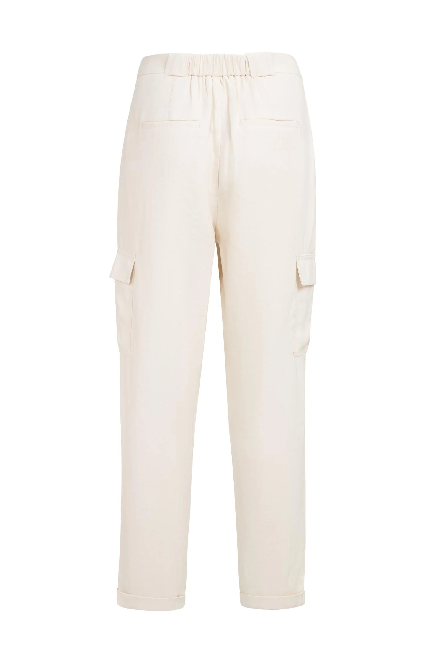 Cargo trousers with straight legs and pleats - Image 10