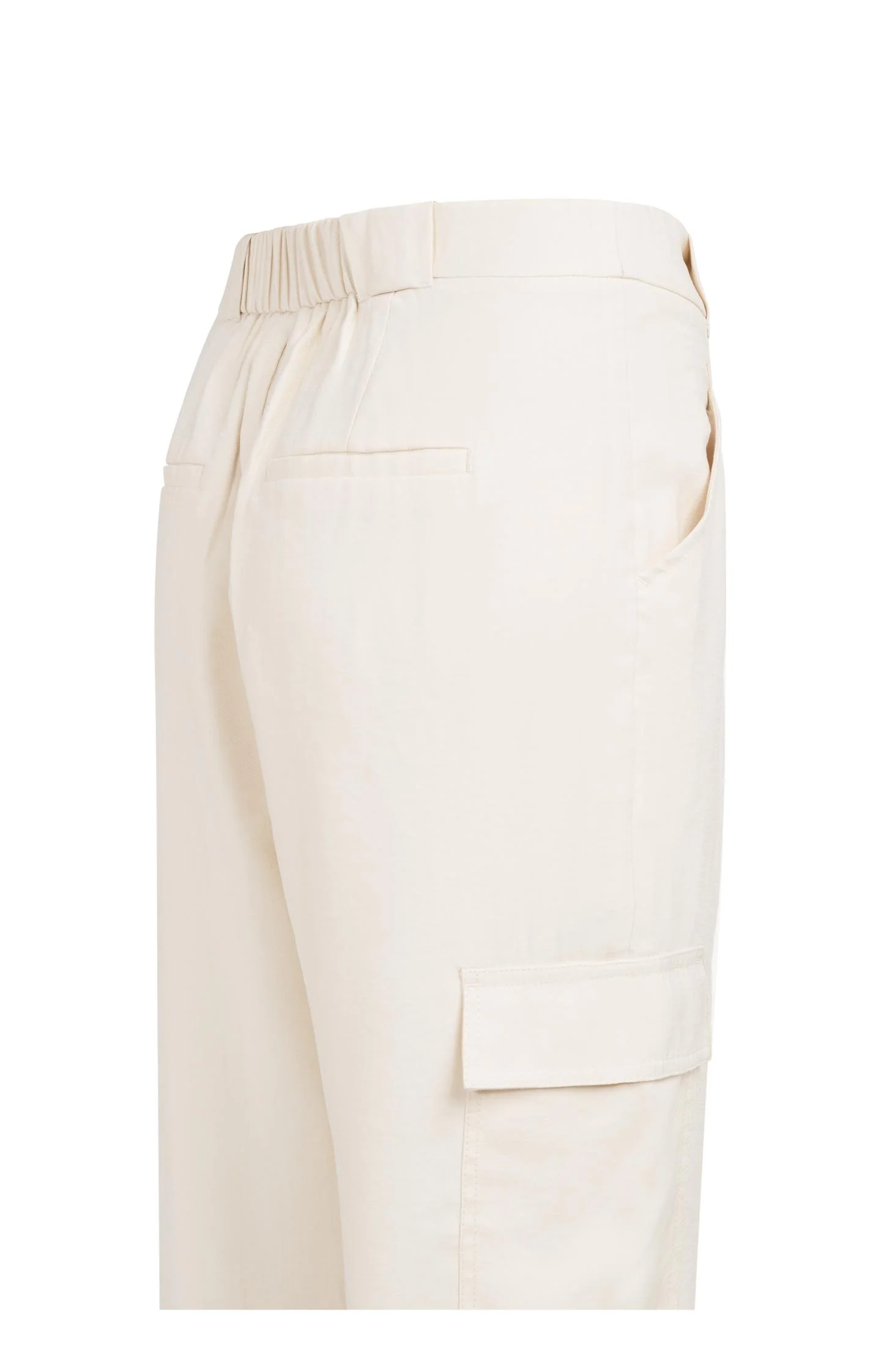 Cargo trousers with straight legs and pleats - Image 11