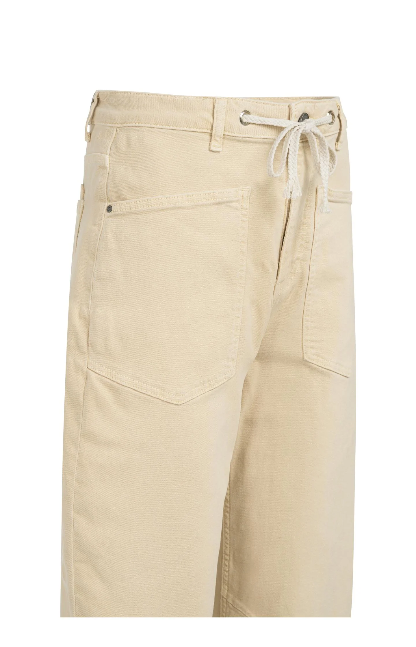 Colored denim with drawstring - Image 11