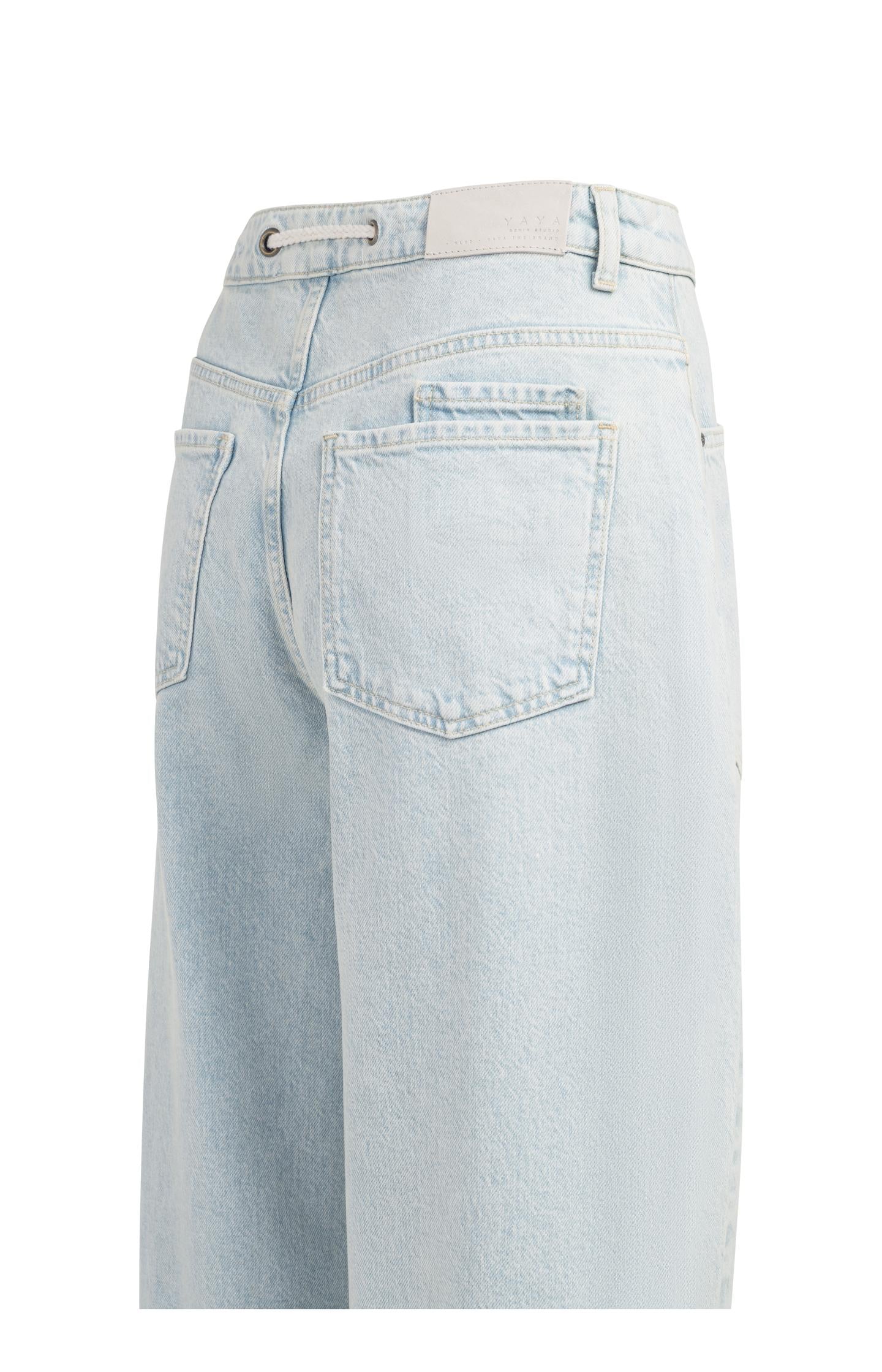Colored denim with drawstring - Image 14