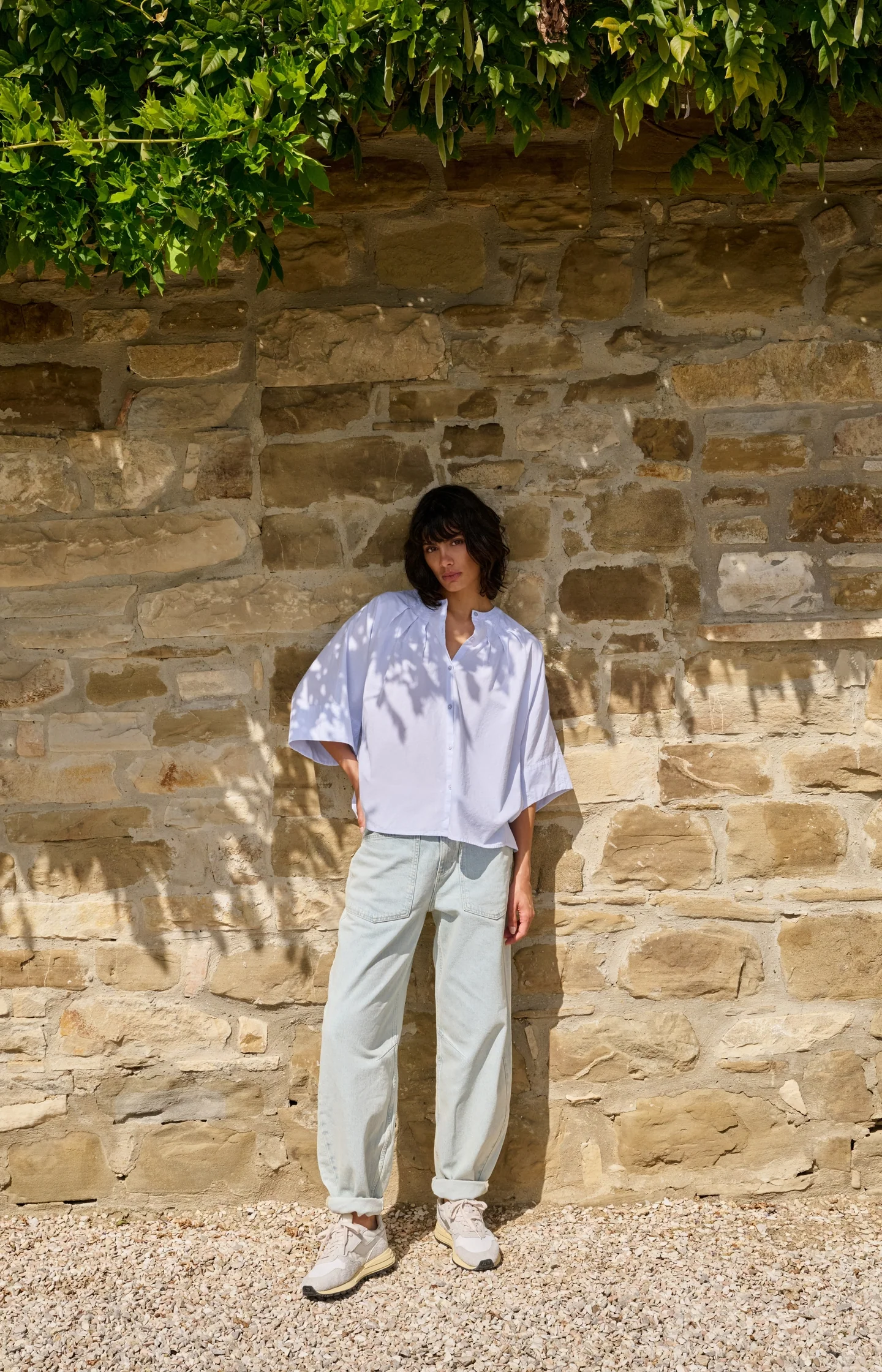 Colored denim with drawstring - Image 8