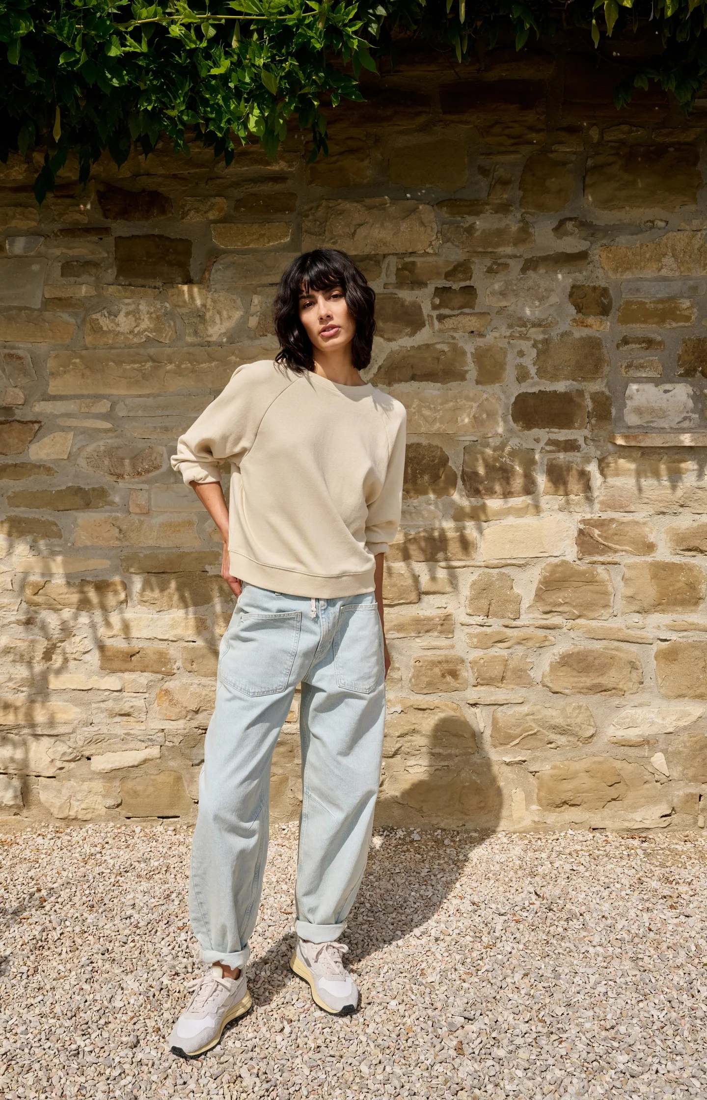 Colored denim with drawstring - Image 9