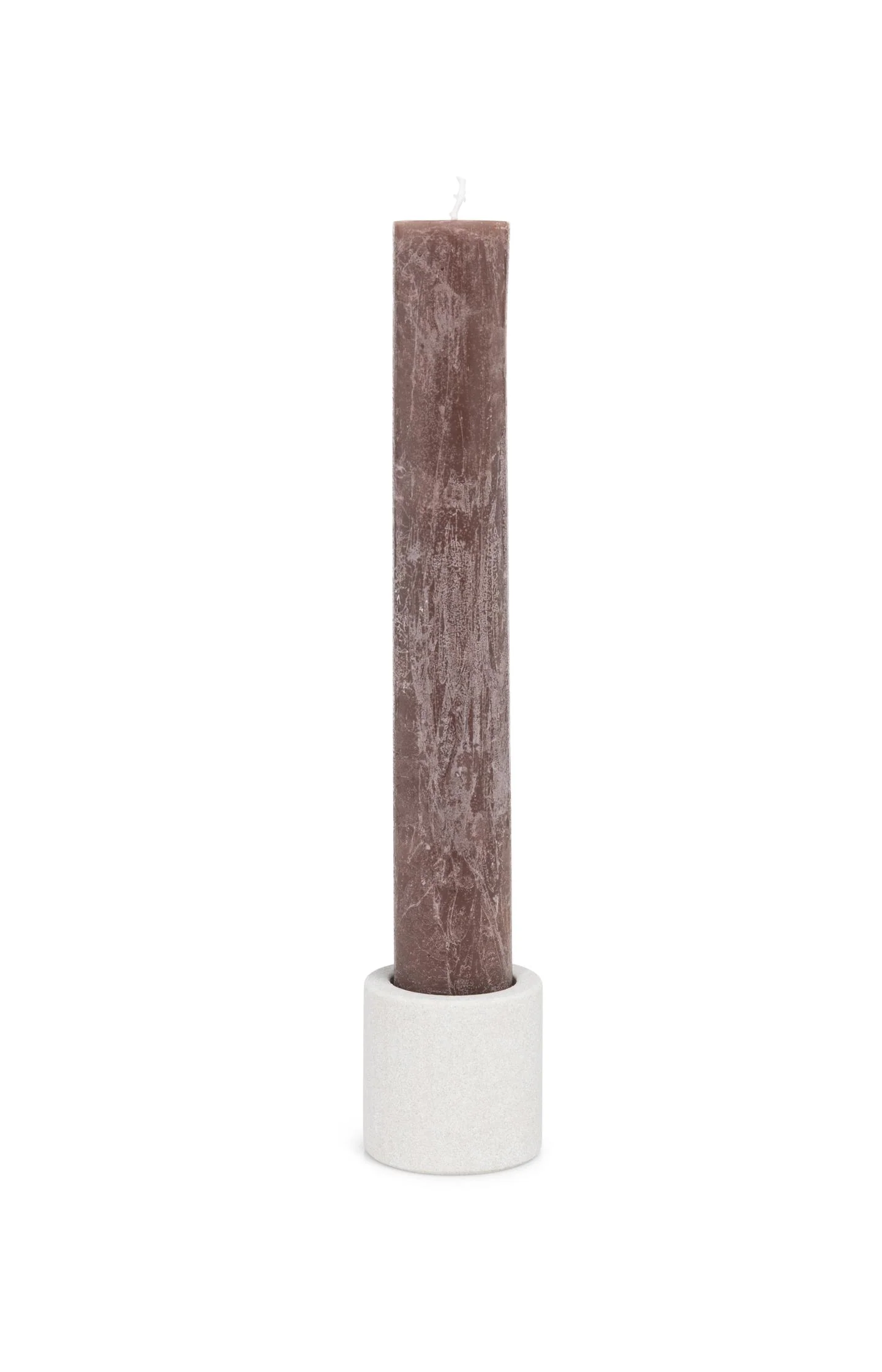 Cylindrical sandstone candle holder - 5.2x5 cm - Image 3