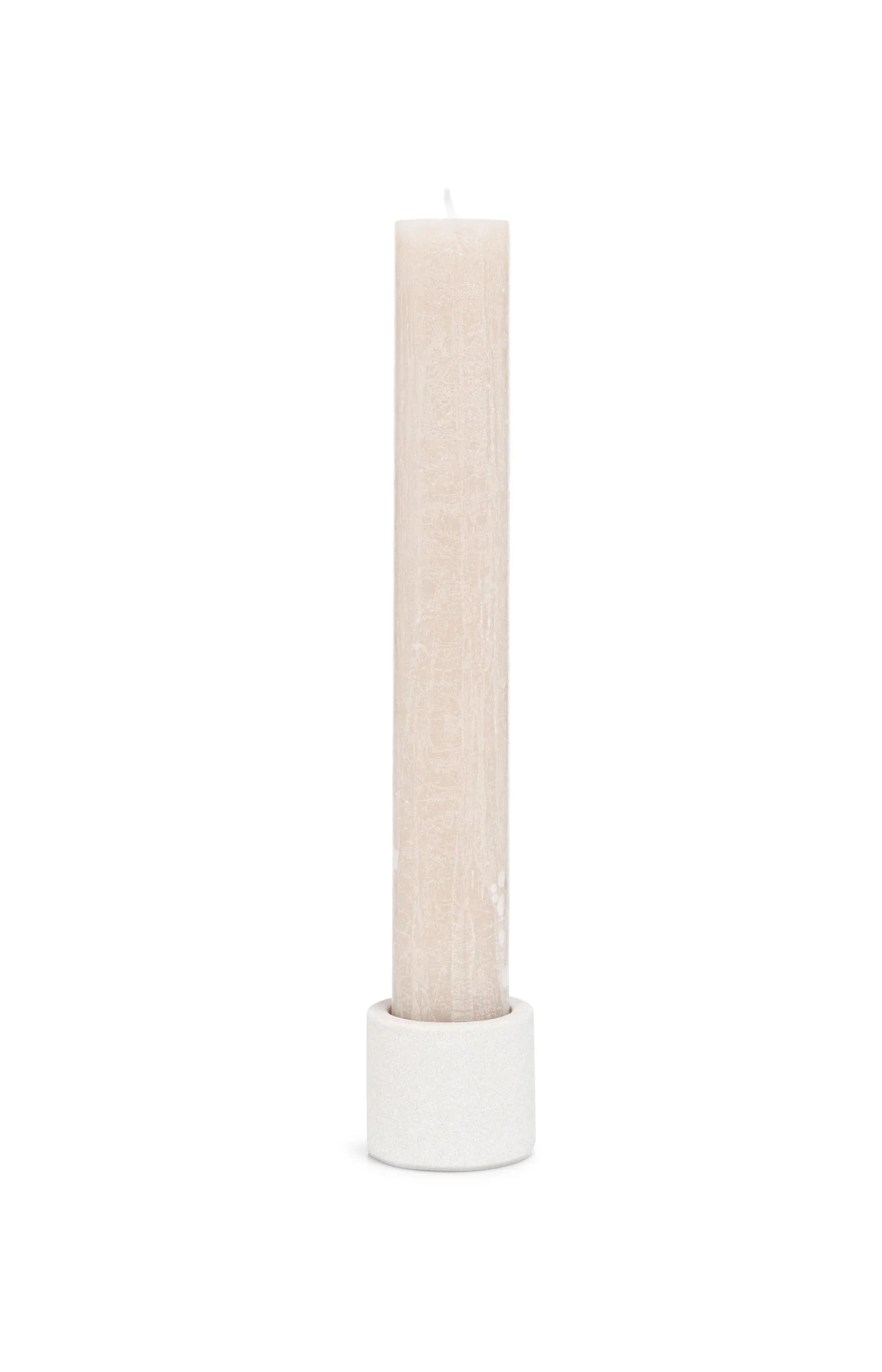 Cylindrical sandstone candle holder - 5x6 cm - Image 3