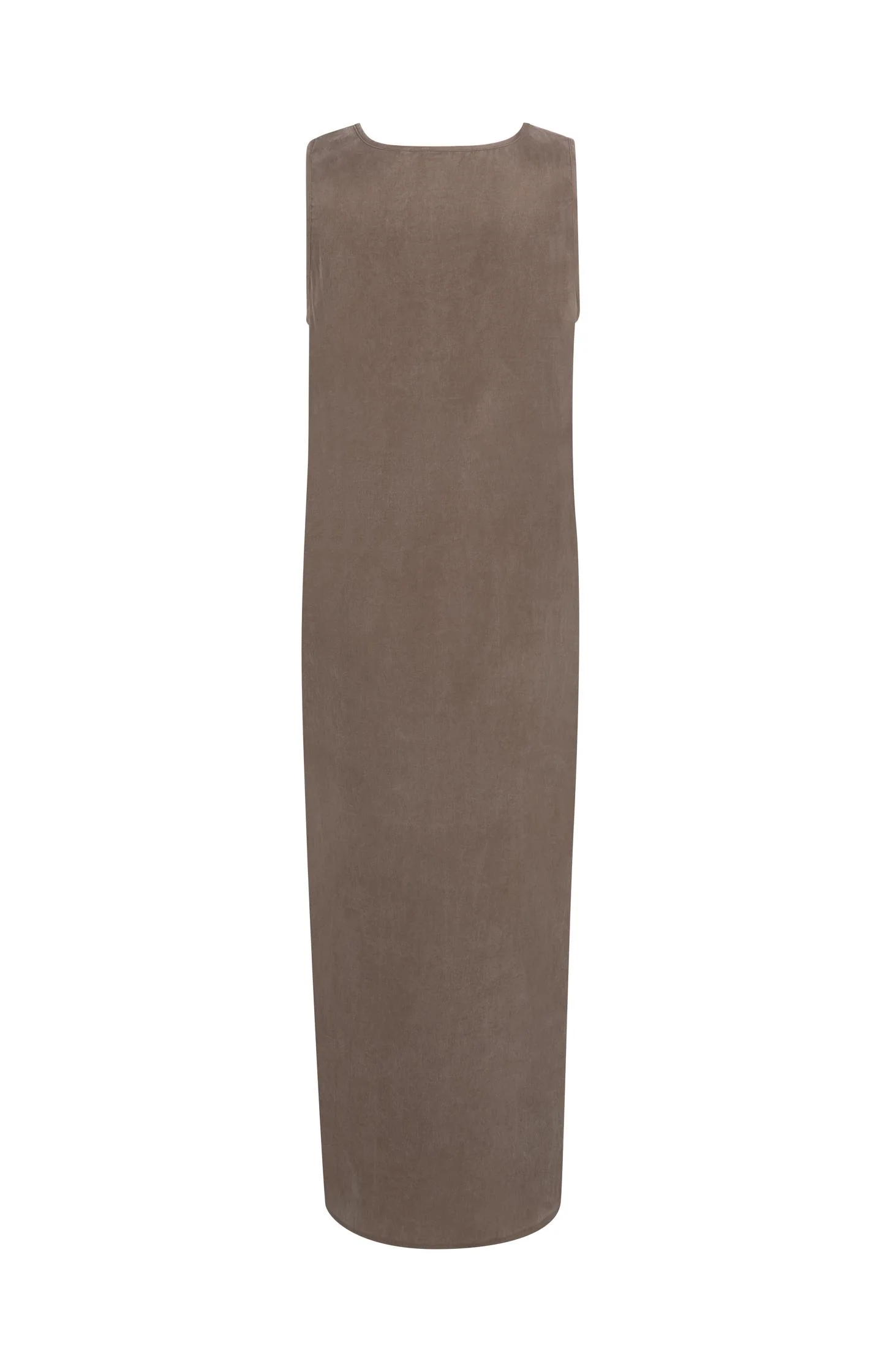 Dress with crinkle texture and V-neck - Image 7