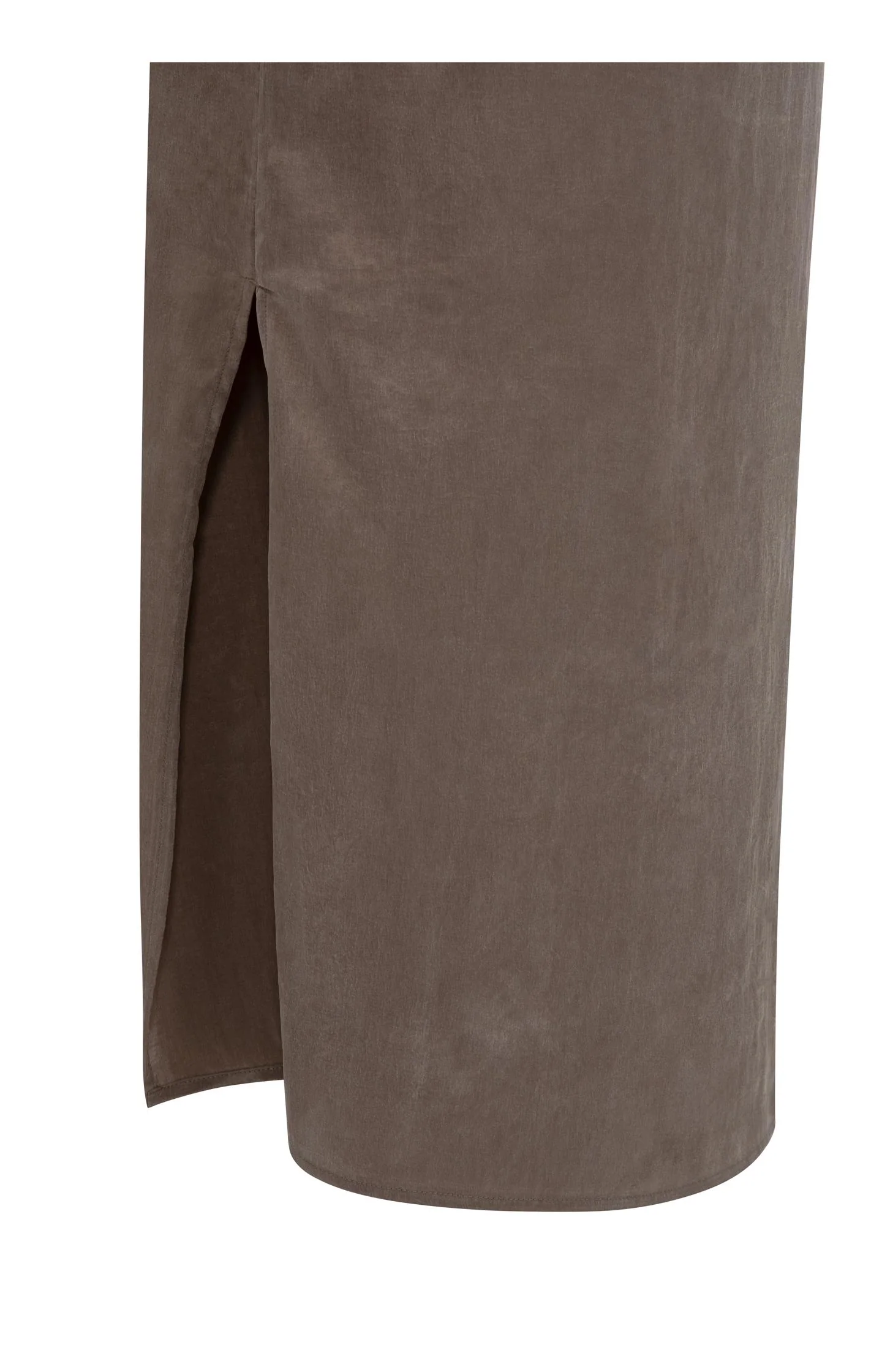 Dress with crinkle texture and V-neck - Image 9