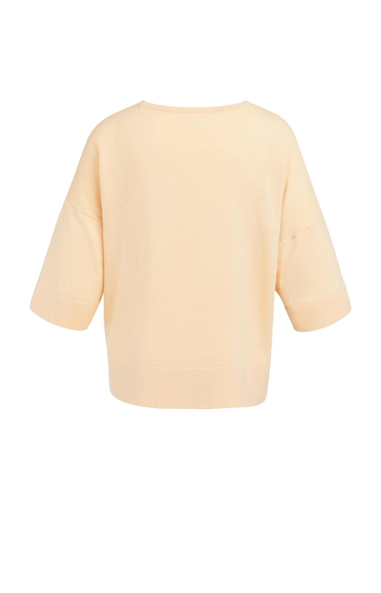 Finely knitted oversized T-shirt with short sleeves - Image 6