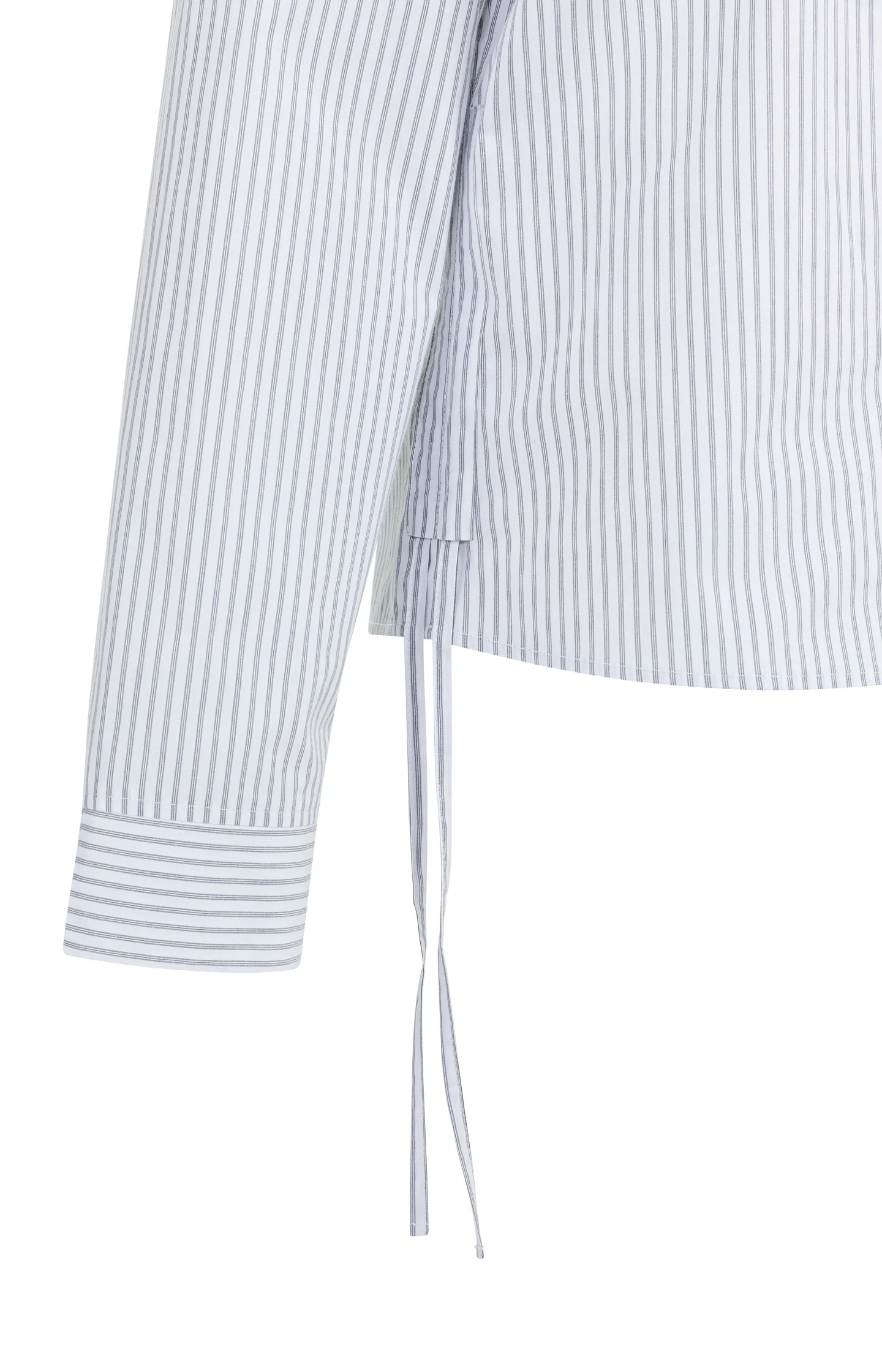 Fitted blouse with side drawstrings - Image 7