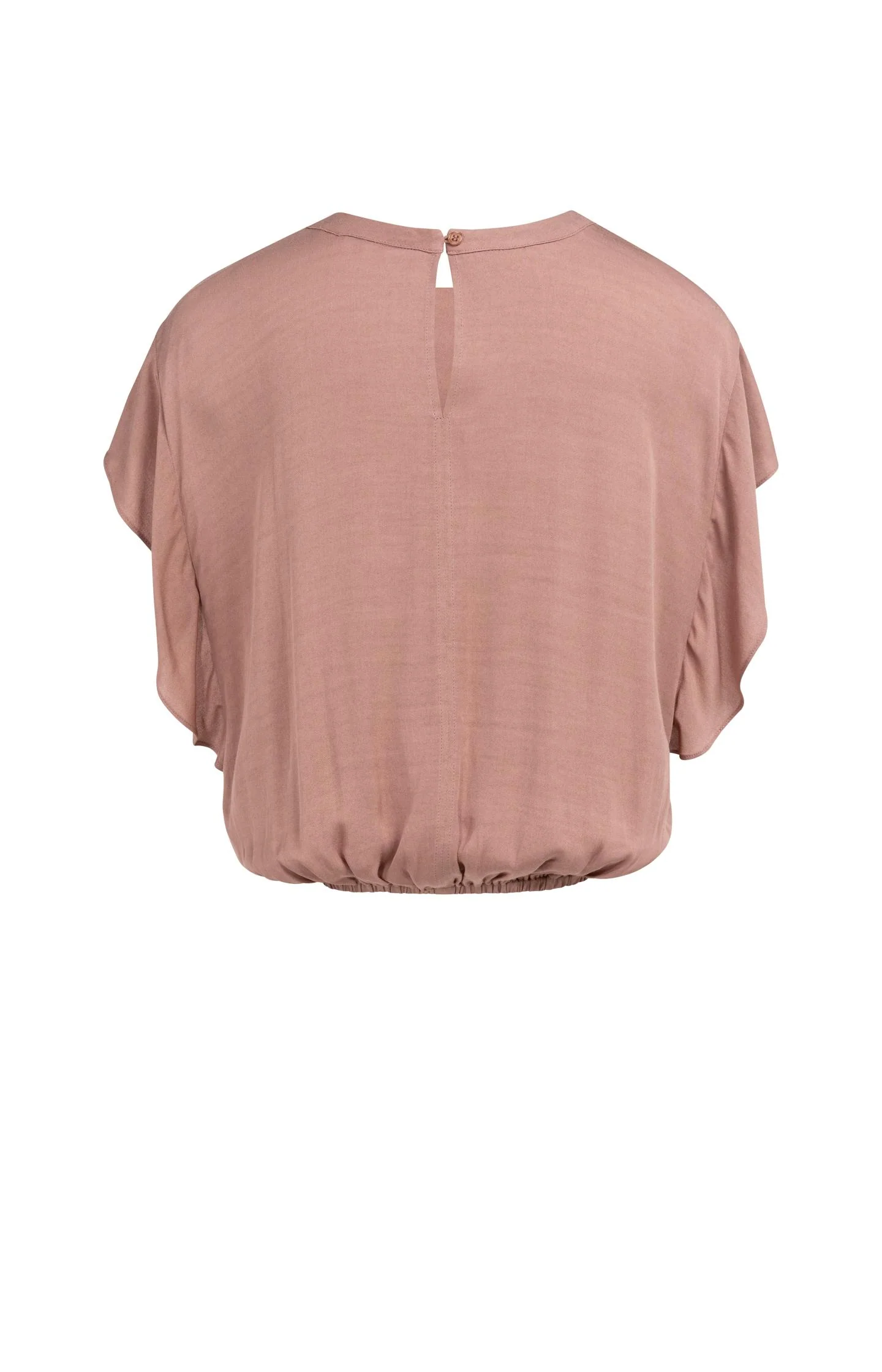 Flowy top with knot detail and elastic hem - Image 8