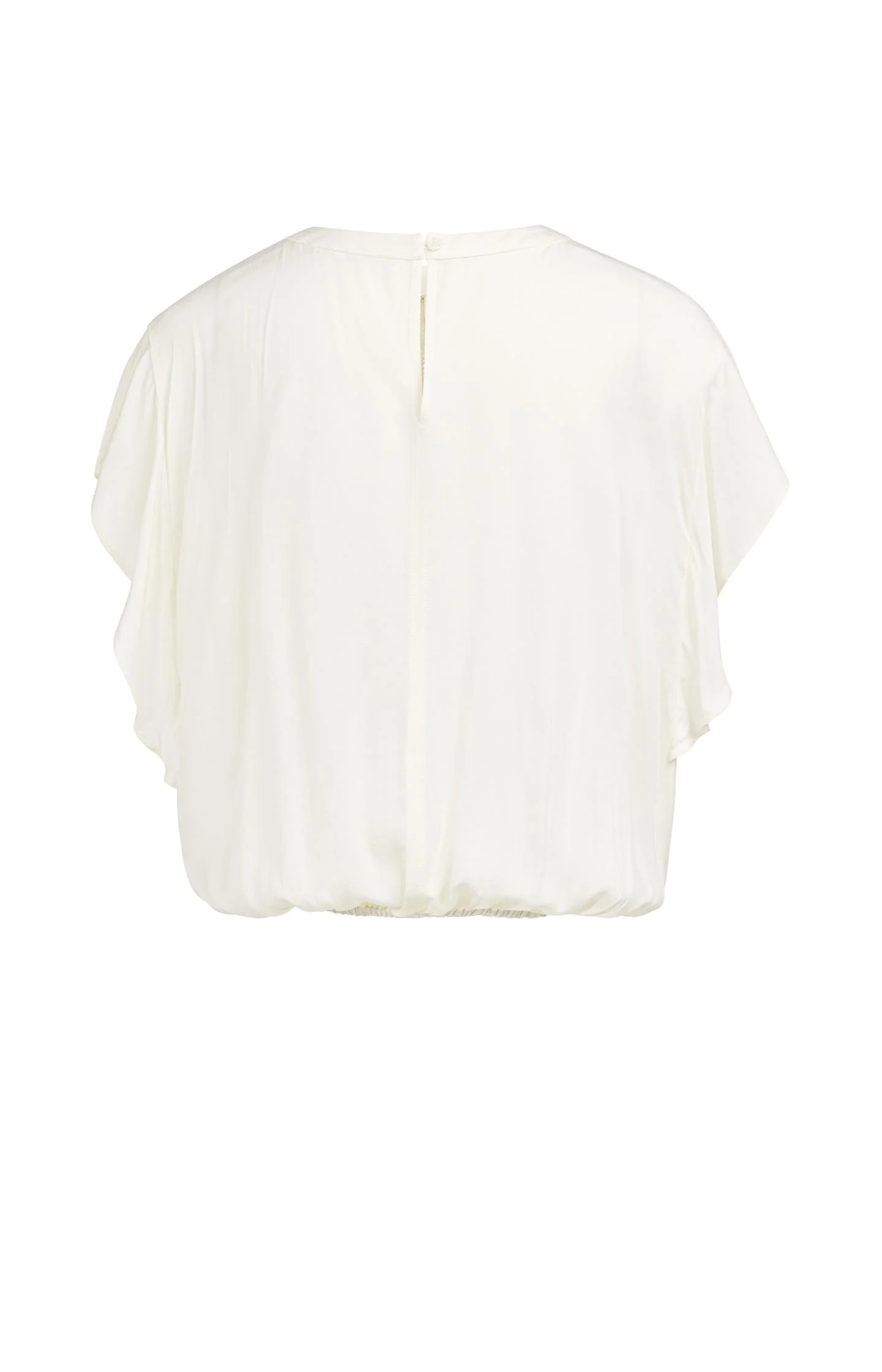Flowy top with knot detail and elastic hem - Image 7
