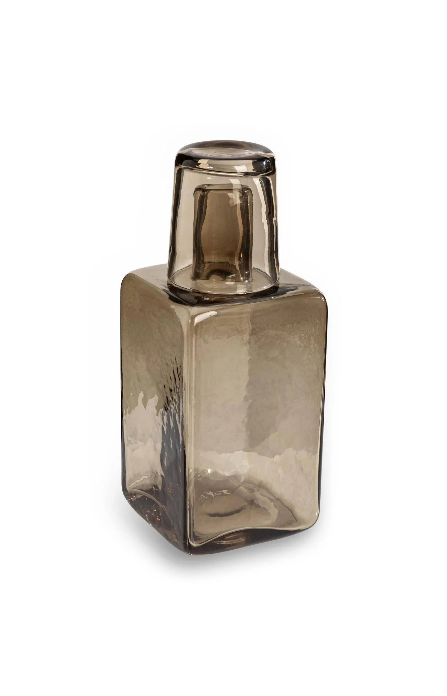 Glass carafe with matching glass - Image 4