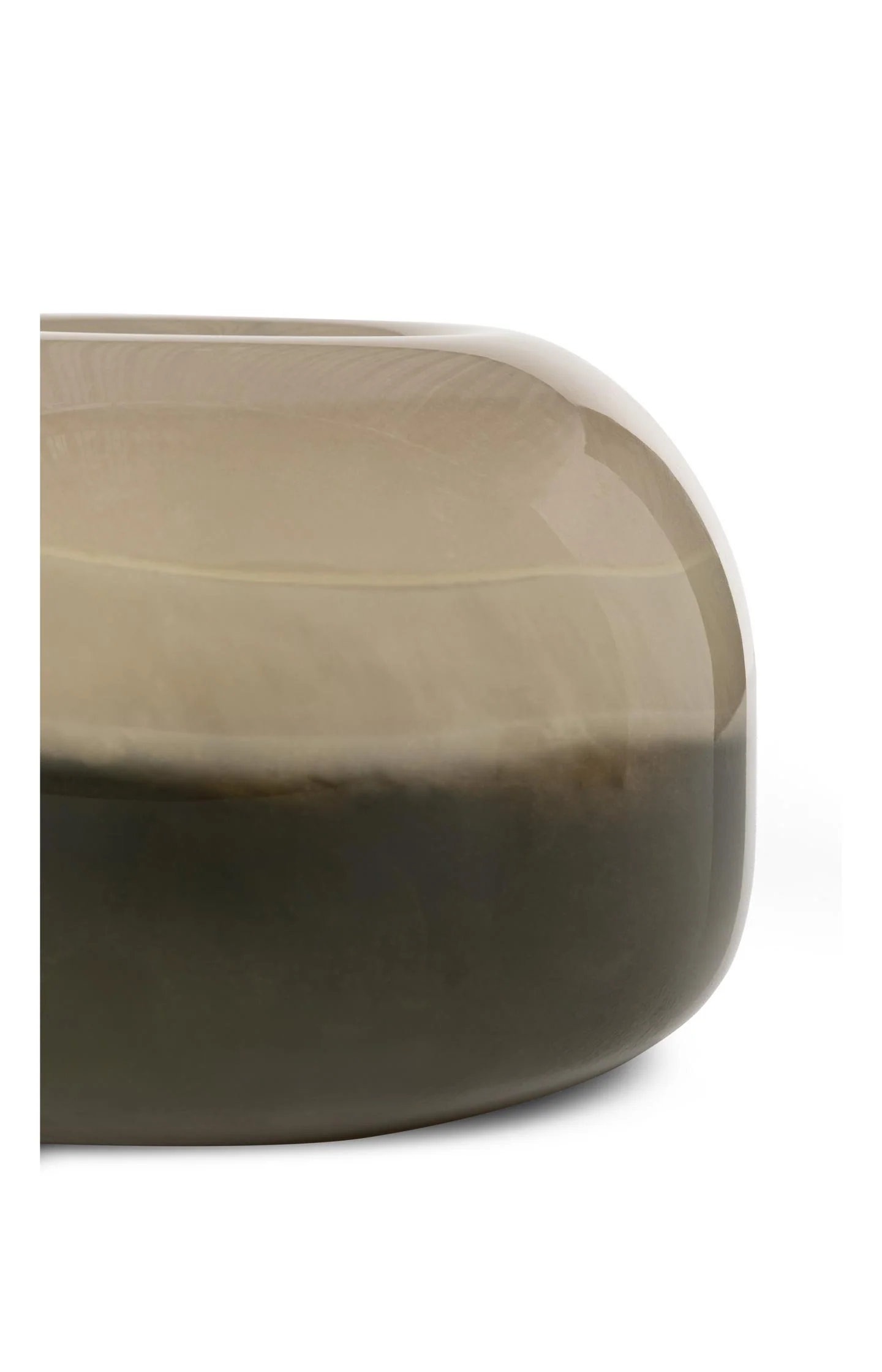 Glass tealight holder with color pattern - Image 4