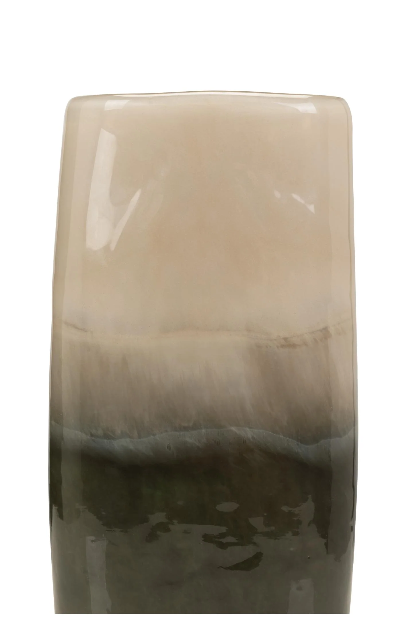 Glass vase with color gradient - large - Image 3