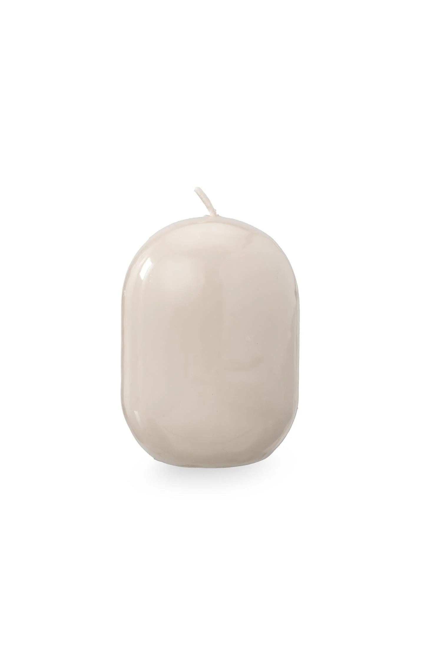 Glossy capsule candle - small