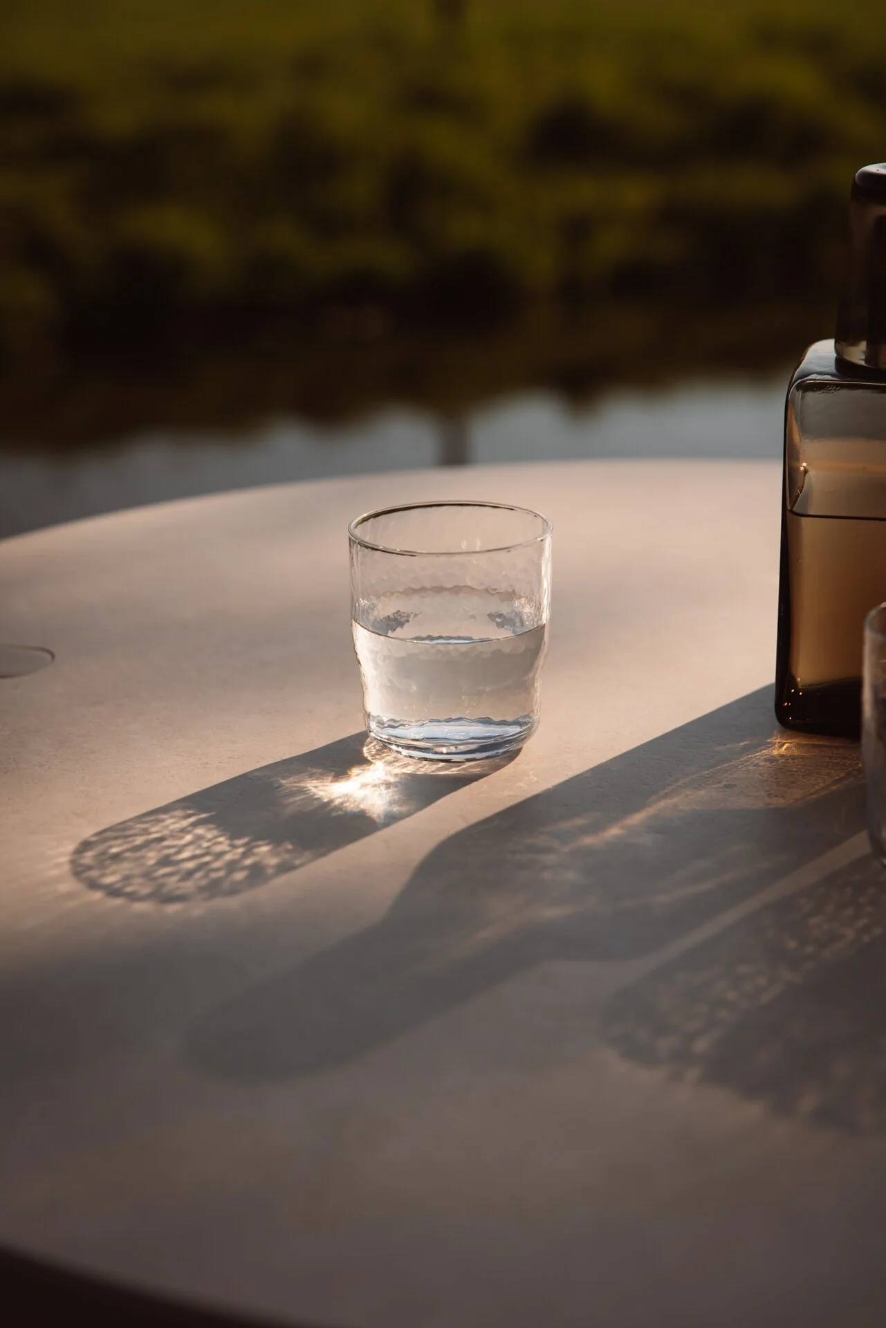 Hammered water glass - Image 5