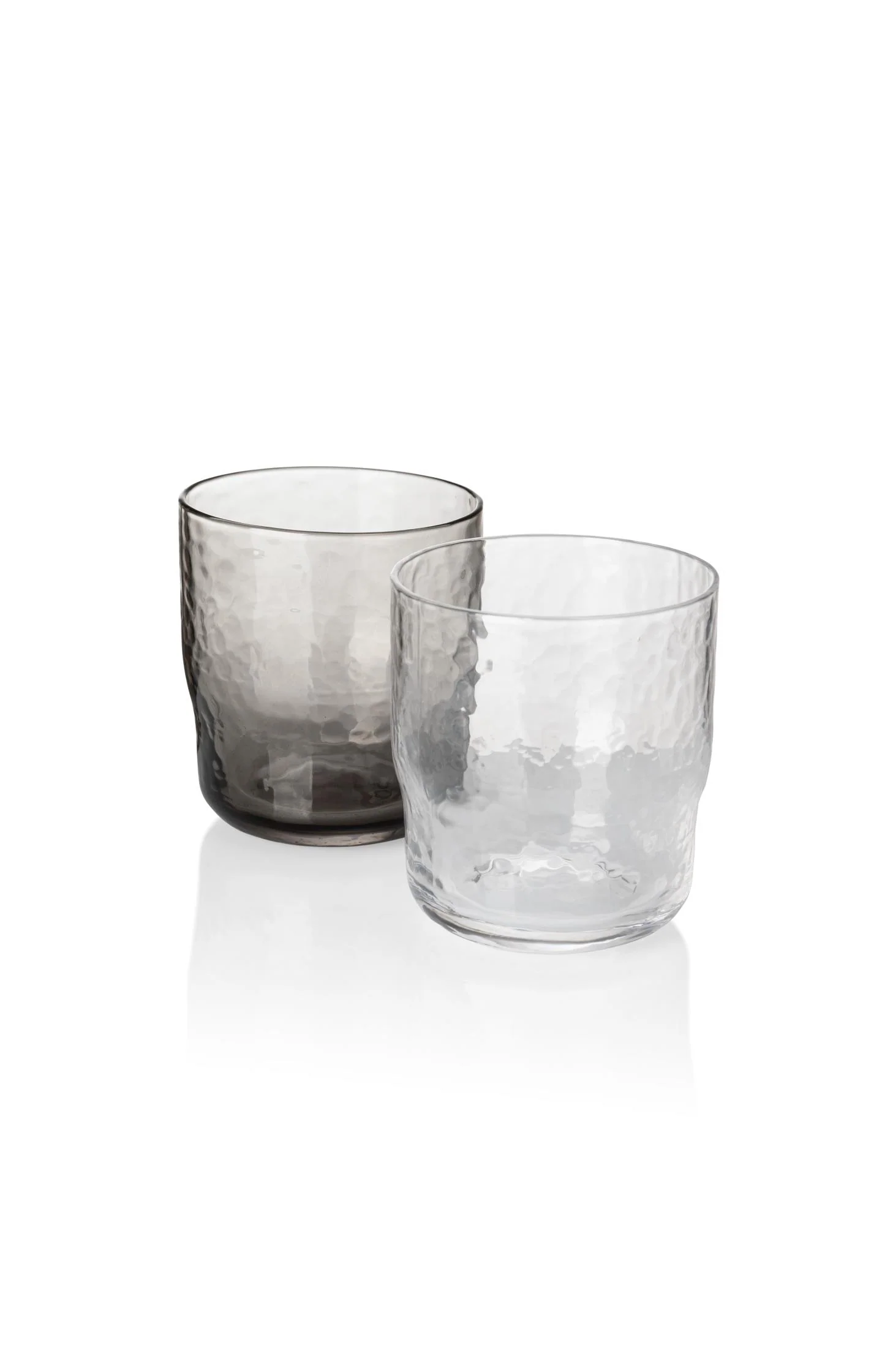 Hammered water glass - Image 4