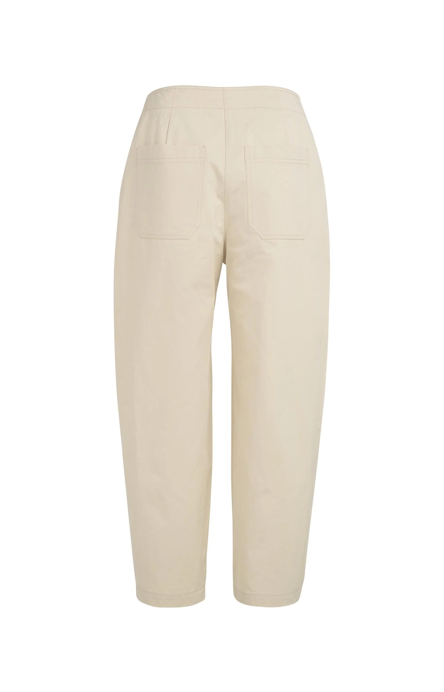 High waist barrel trousers with button detail - Image 11
