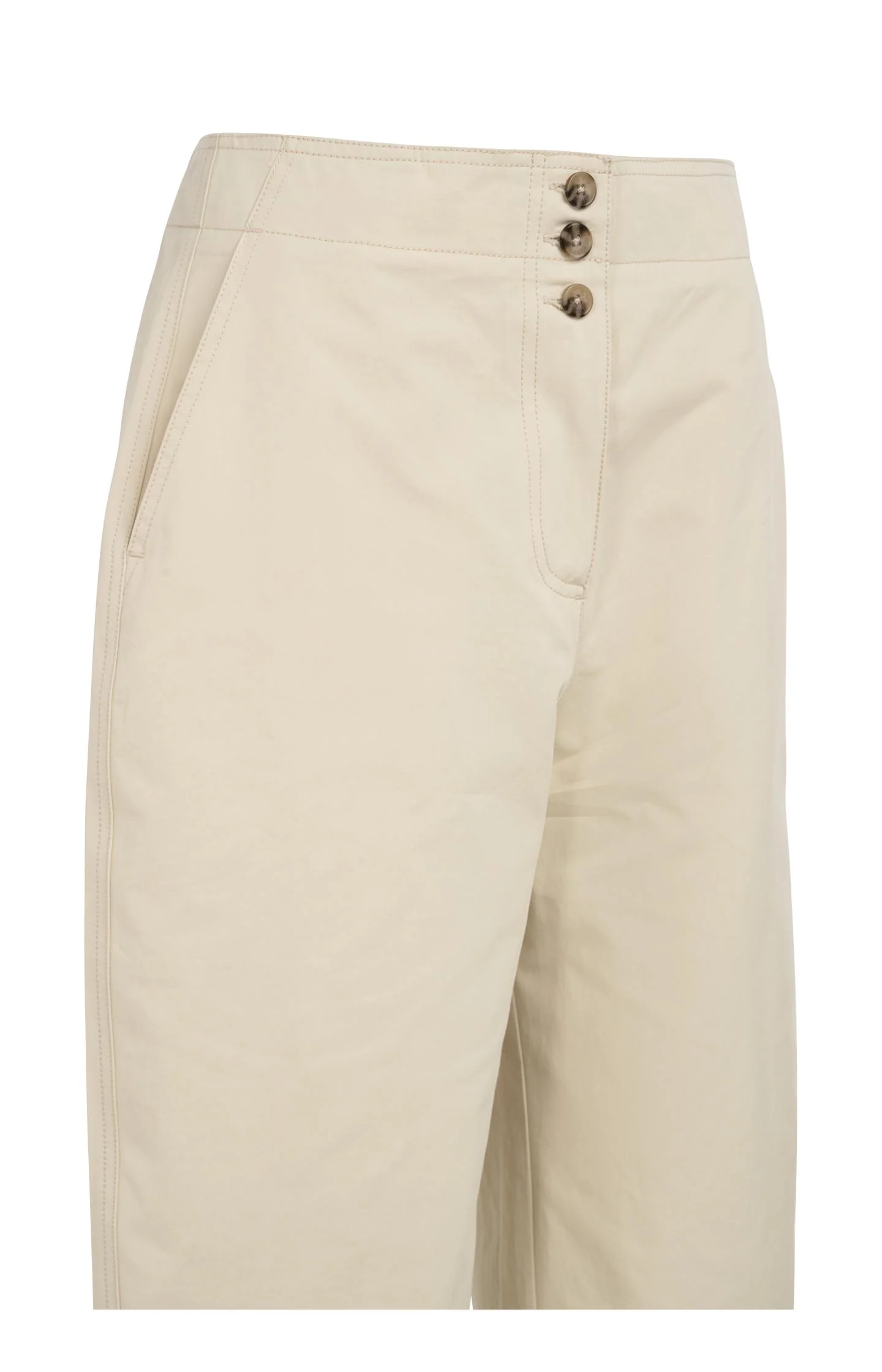 High waist barrel trousers with button detail - Image 12
