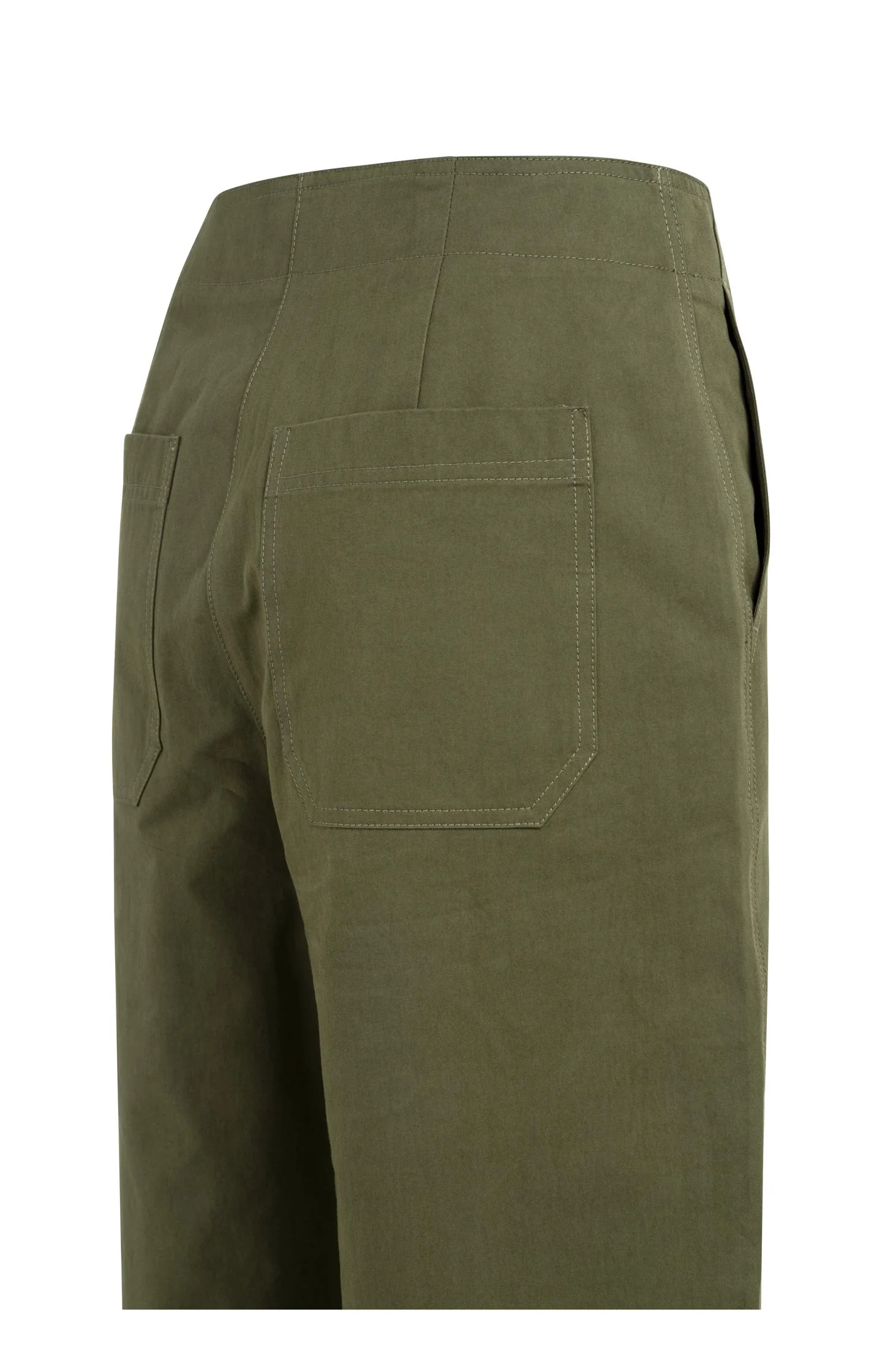High waist barrel trousers with button detail - Image 13