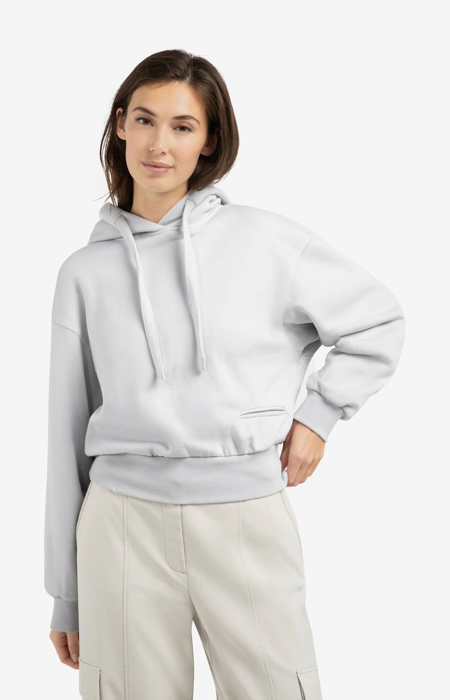 Hoodie with drawstring details - Image 3