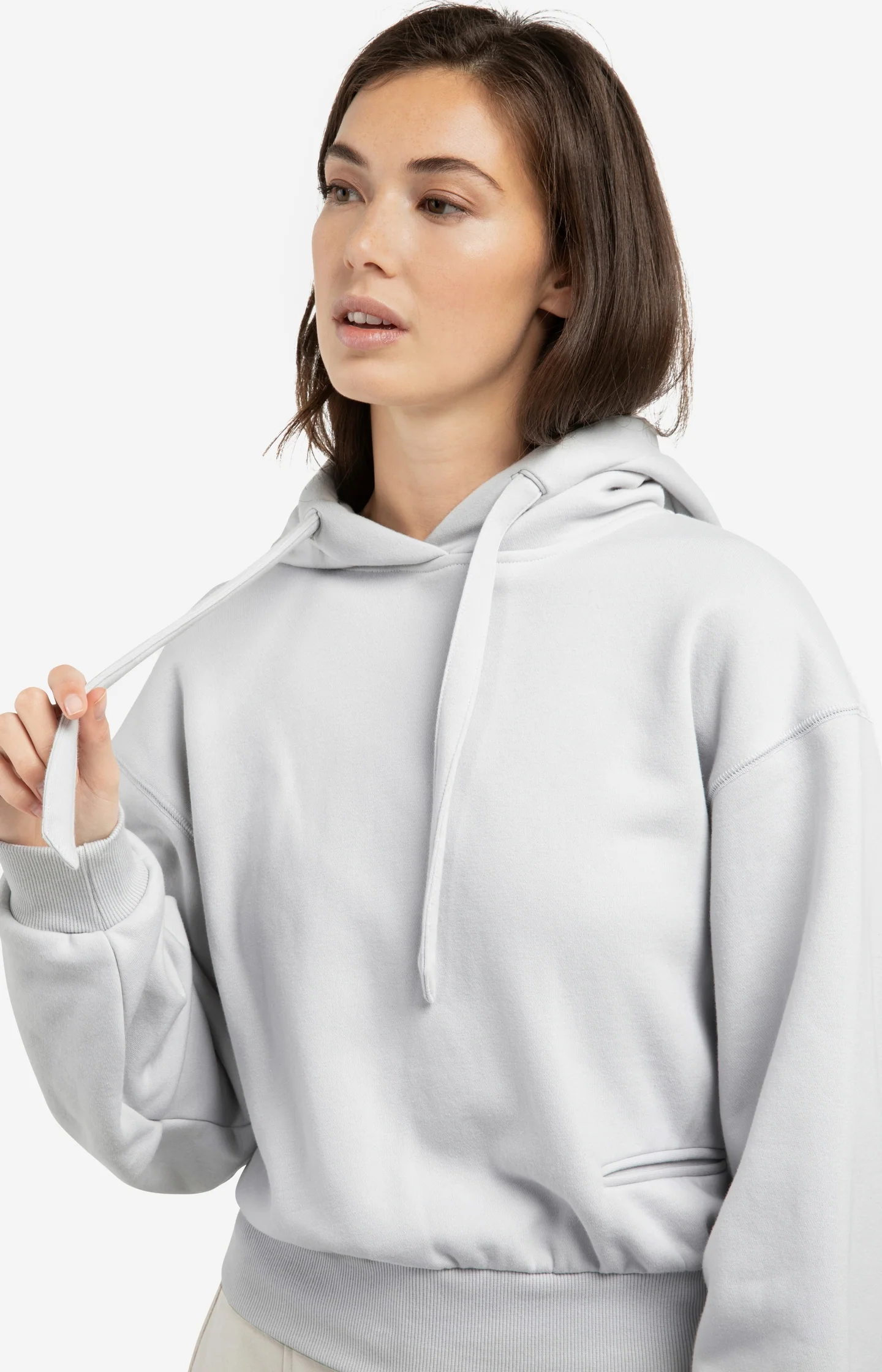 Hoodie with drawstring details - Image 5