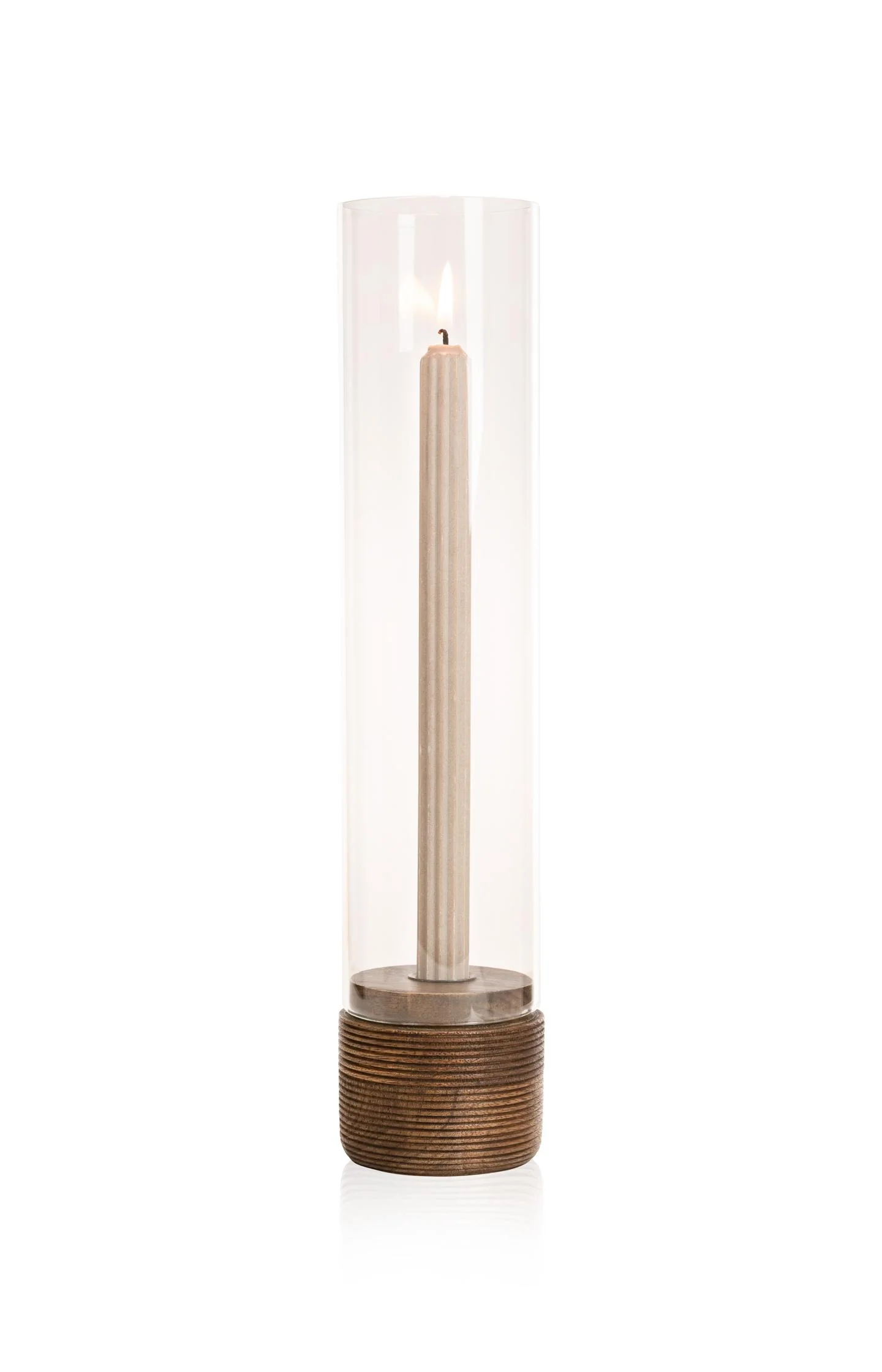 Hurricane with ribbed mango wood base - Image 3