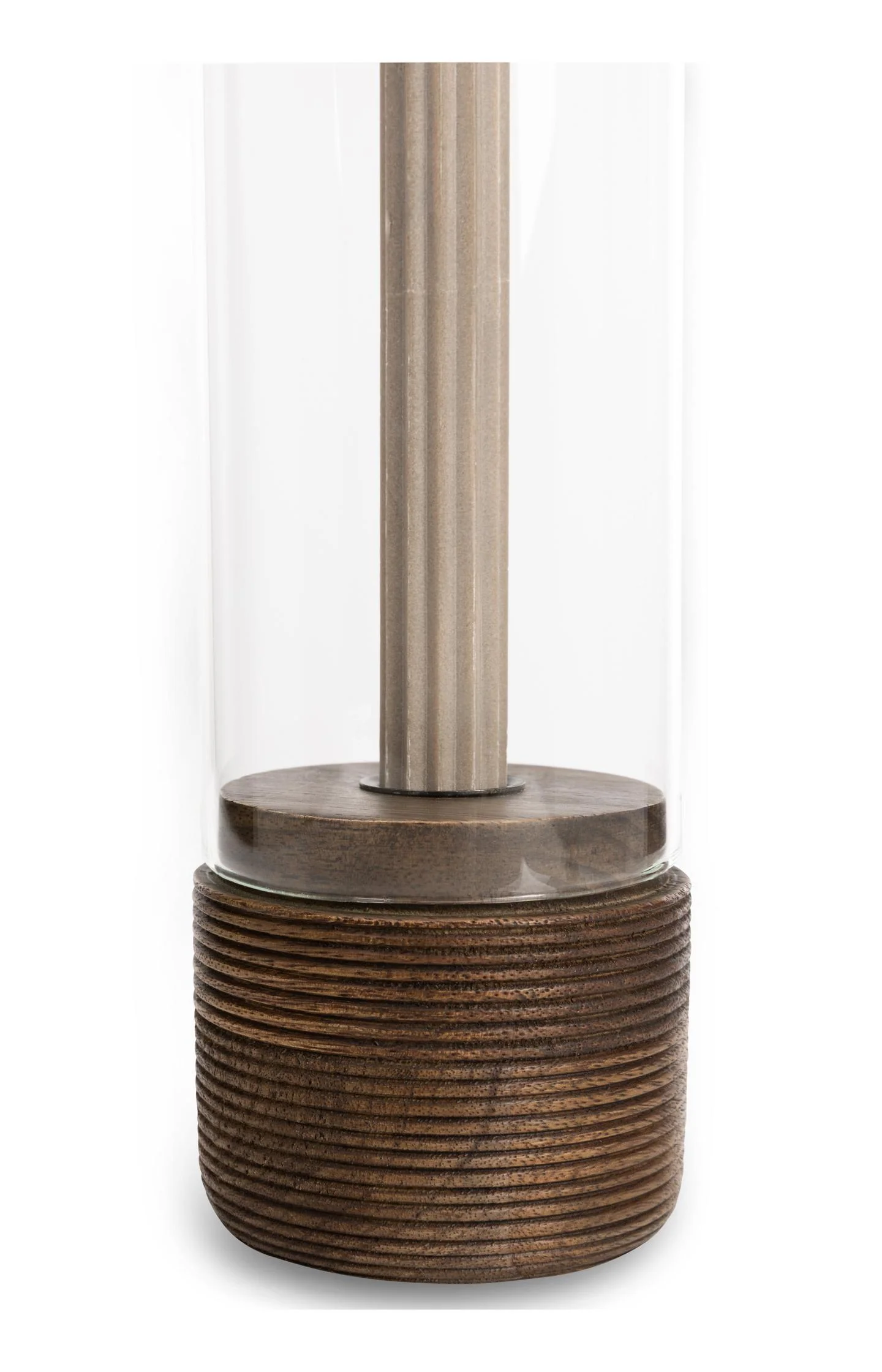Hurricane with ribbed mango wood base - Image 4