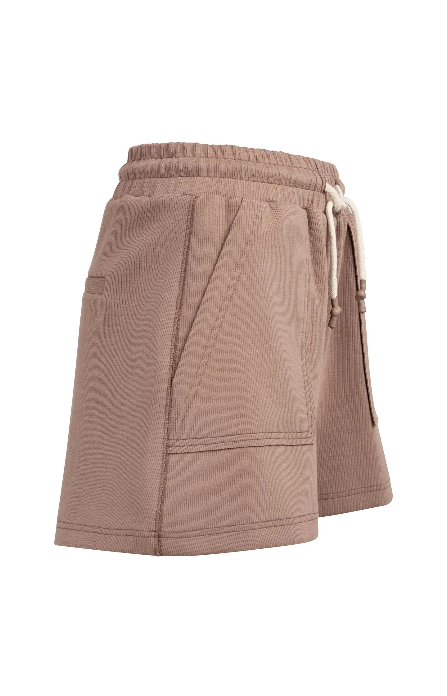 Jersey shorts with cargo pockets and elastic waist - Image 9