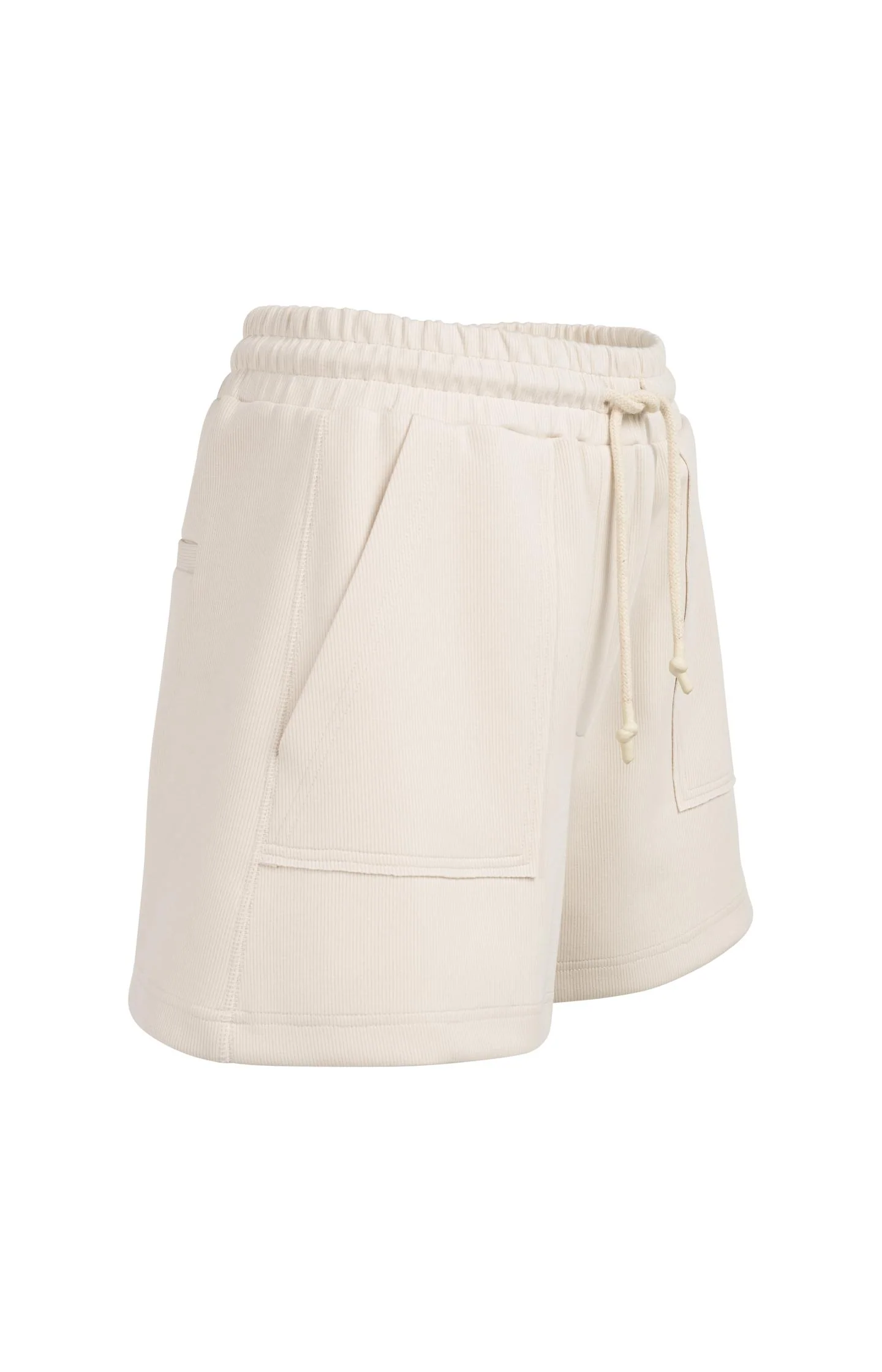 Jersey shorts with cargo pockets and elastic waist - Image 10