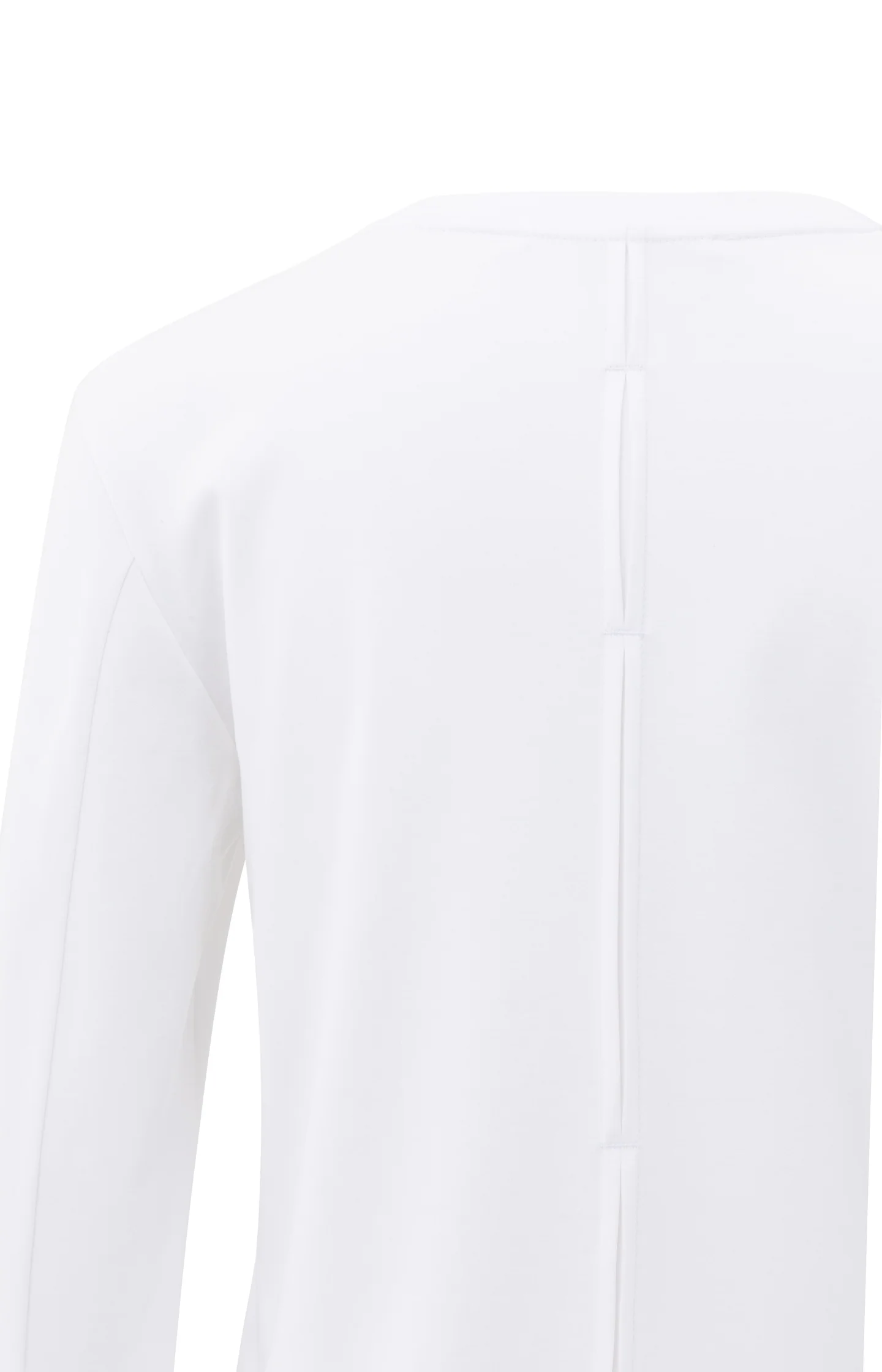 Jersey top with long sleeves and woven cuffs - Image 9