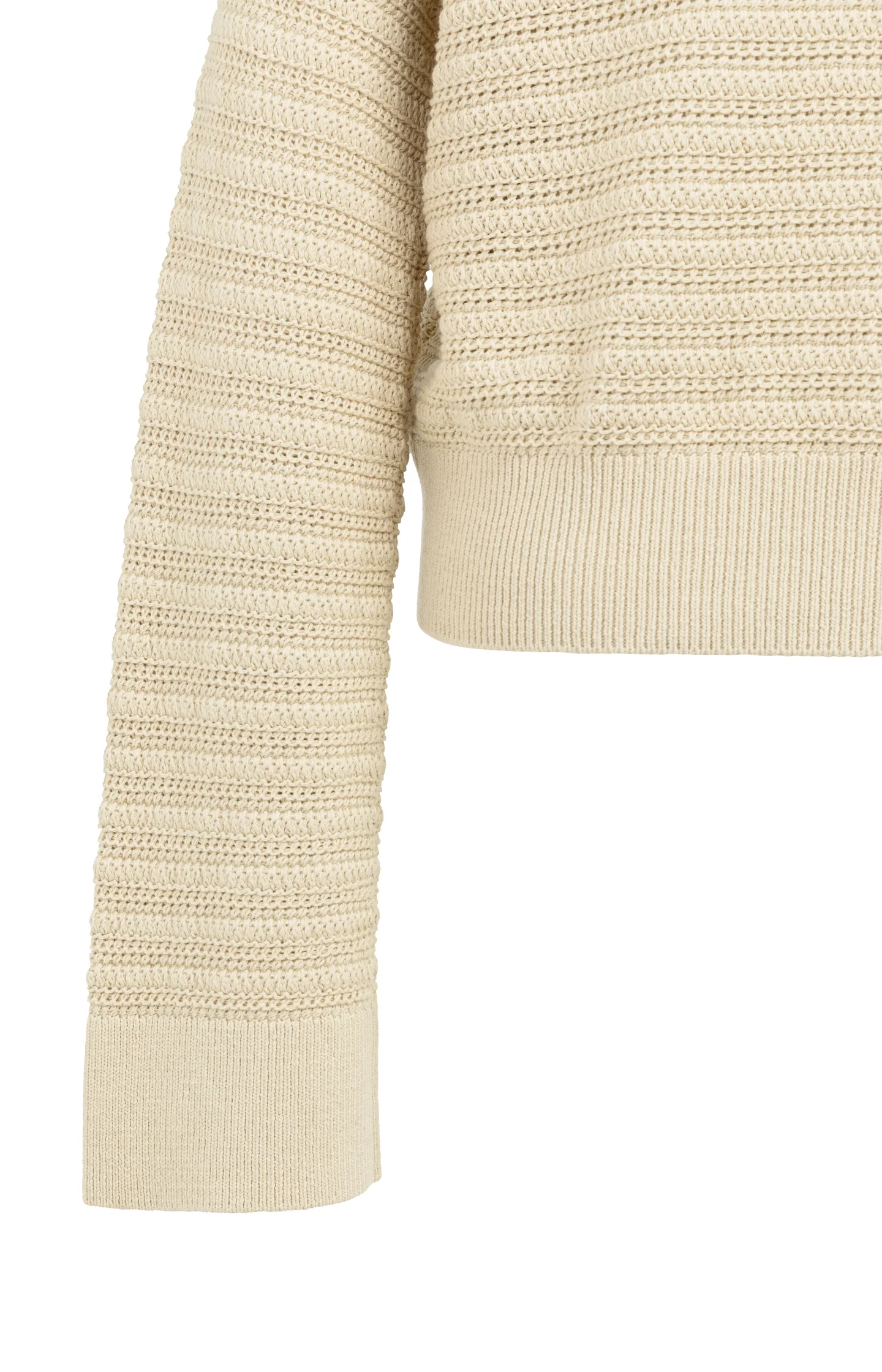 Knitted cardigan with V-neck and diagonal placket - Image 9