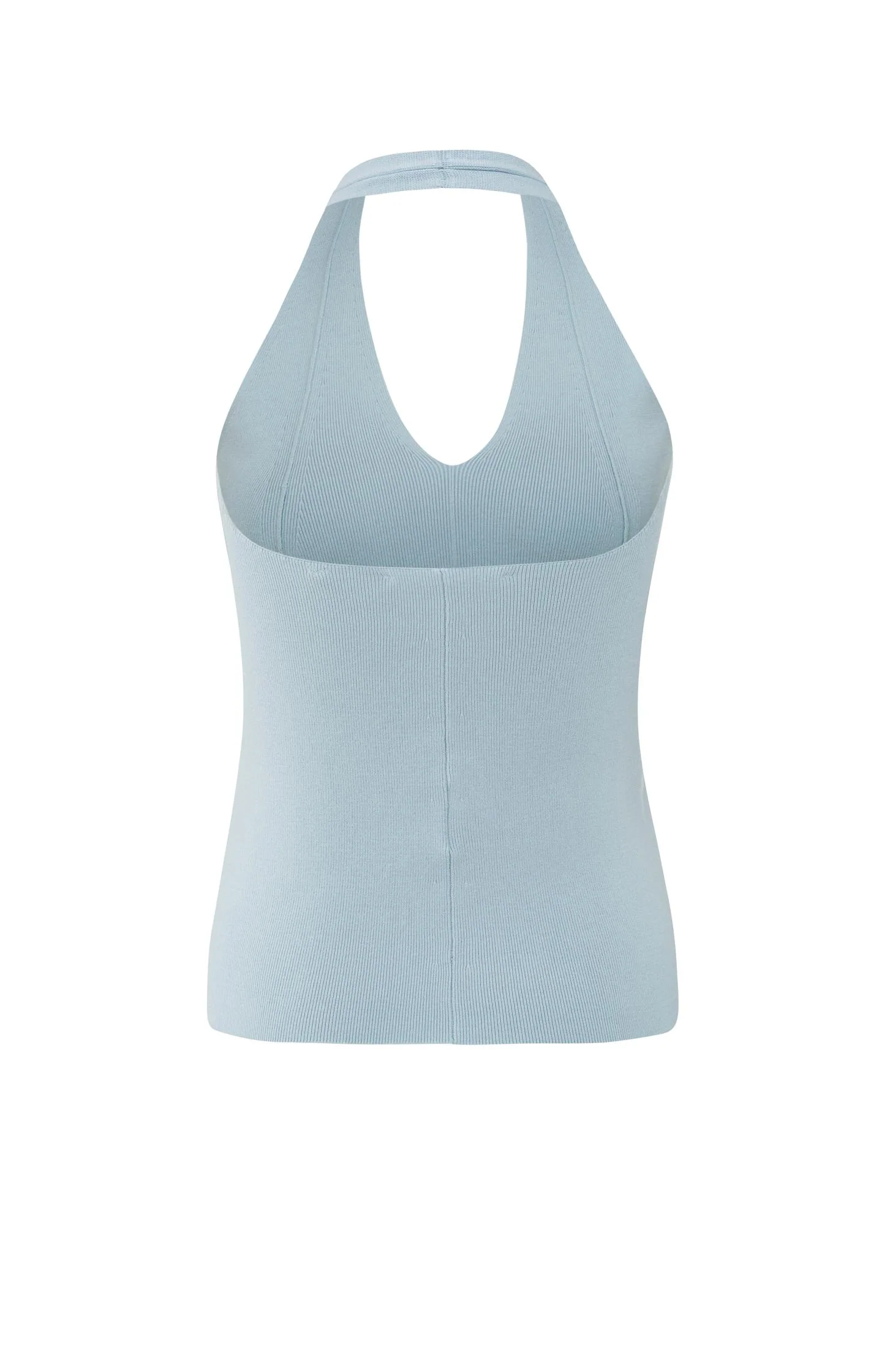 Knitted haltertop with fitted fit - Image 6
