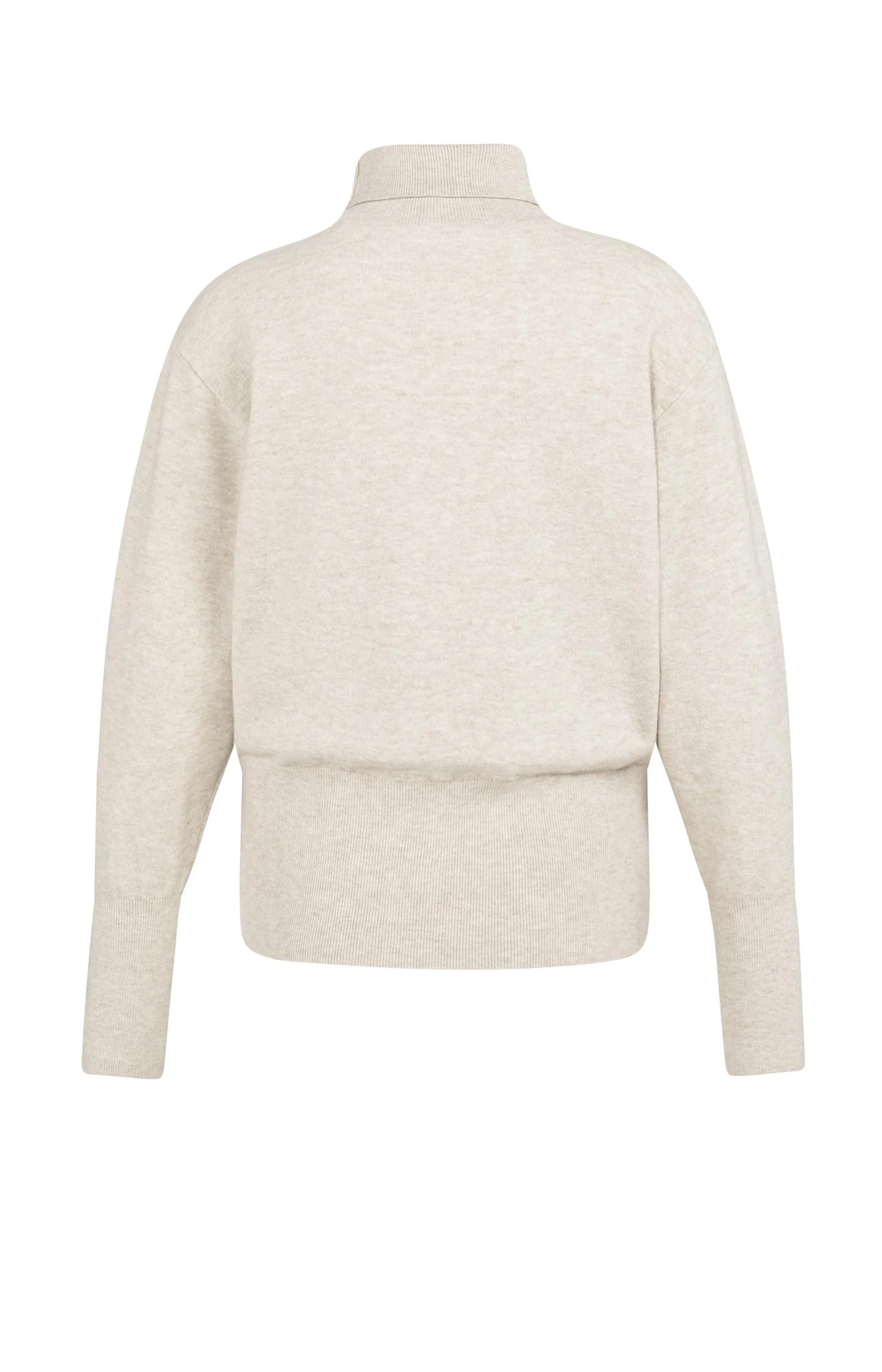 Knitted high neck sweater with button details - Image 7
