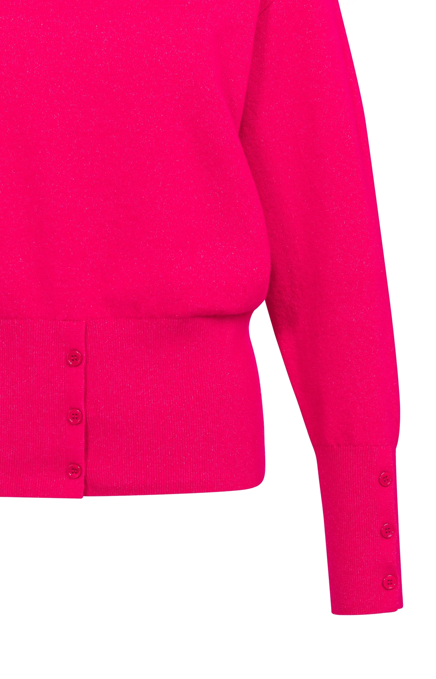 Knitted high neck sweater with button details - Image 10